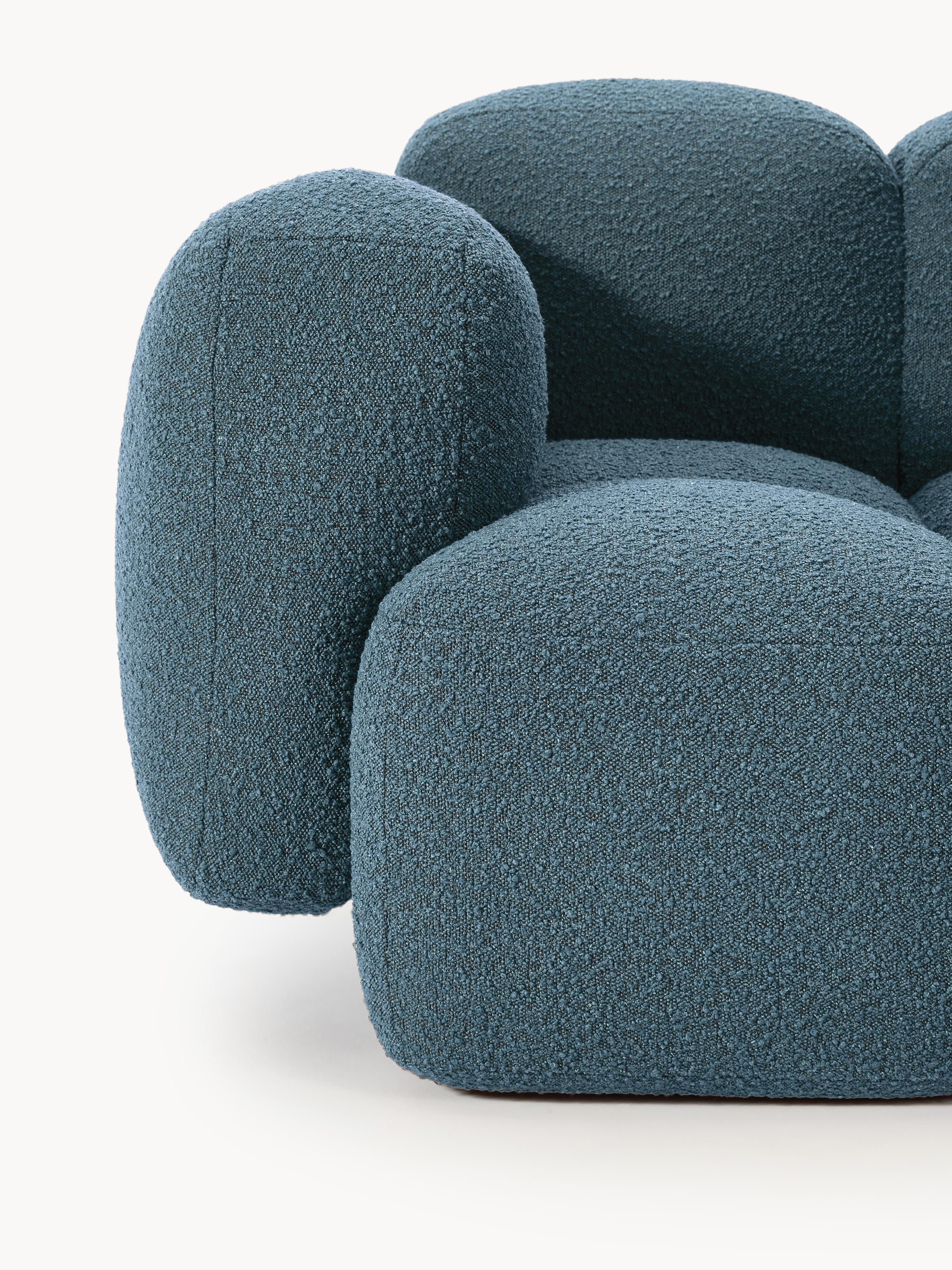 Loungesessel Tayla aus Bouclé