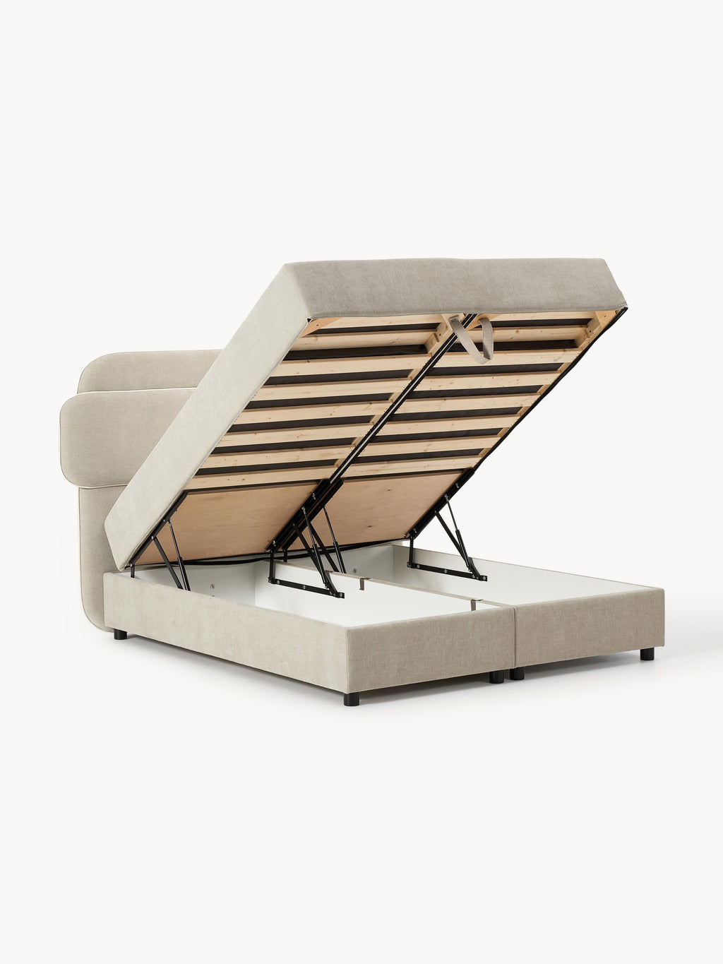Boxspringbett Enrica mit Stauraum