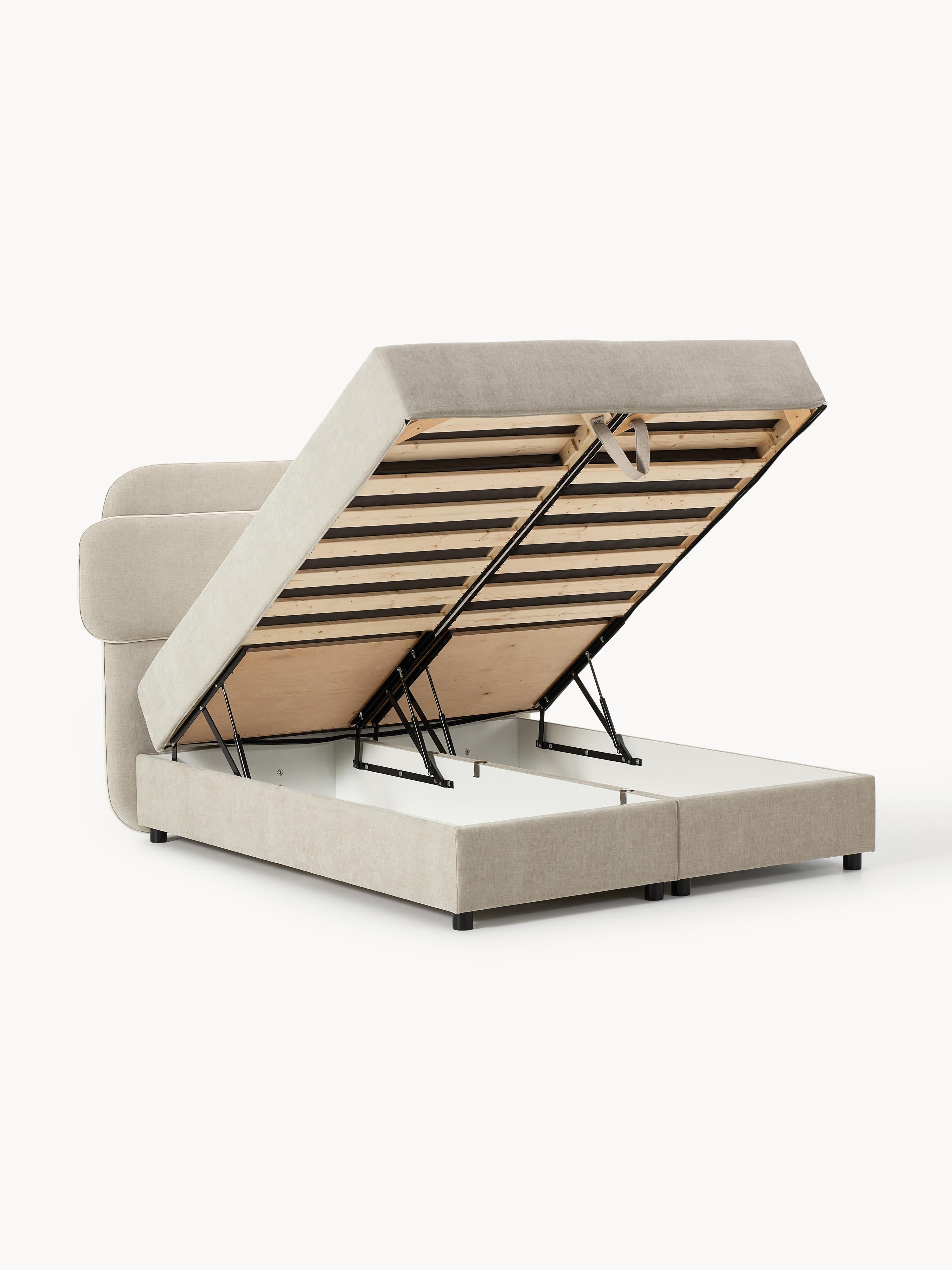 Boxspringbett Enrica mit Stauraum