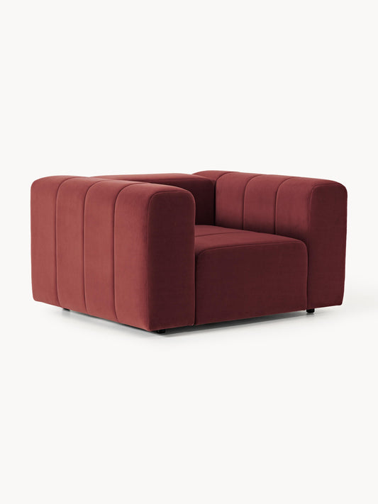 Galeriebild 1 - Samt-Loungesessel Lena
