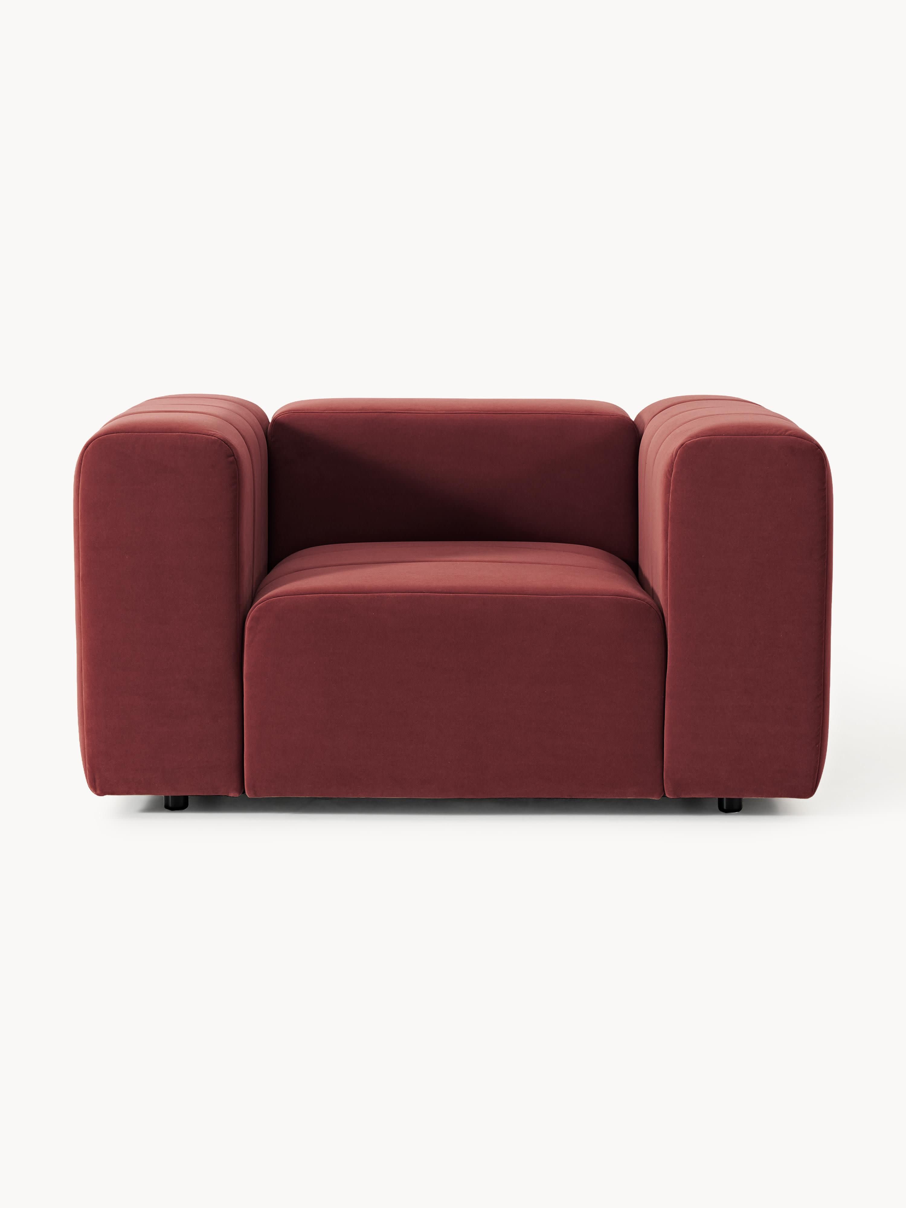 Samt-Loungesessel Lena