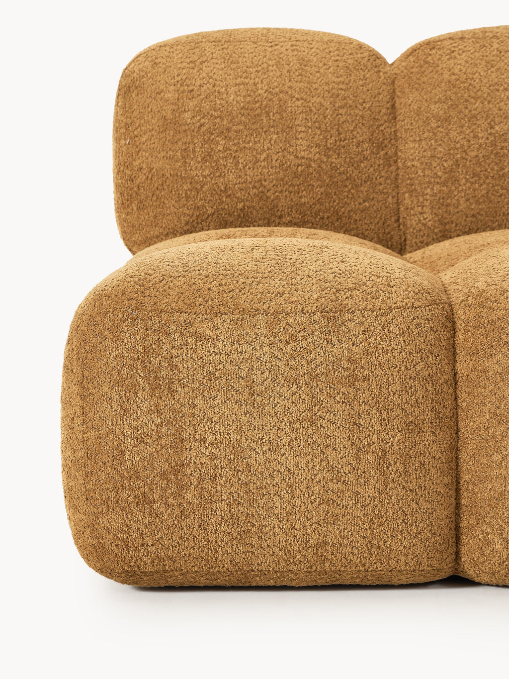 Mittelmodul Tayla aus Teddy-Bouclé