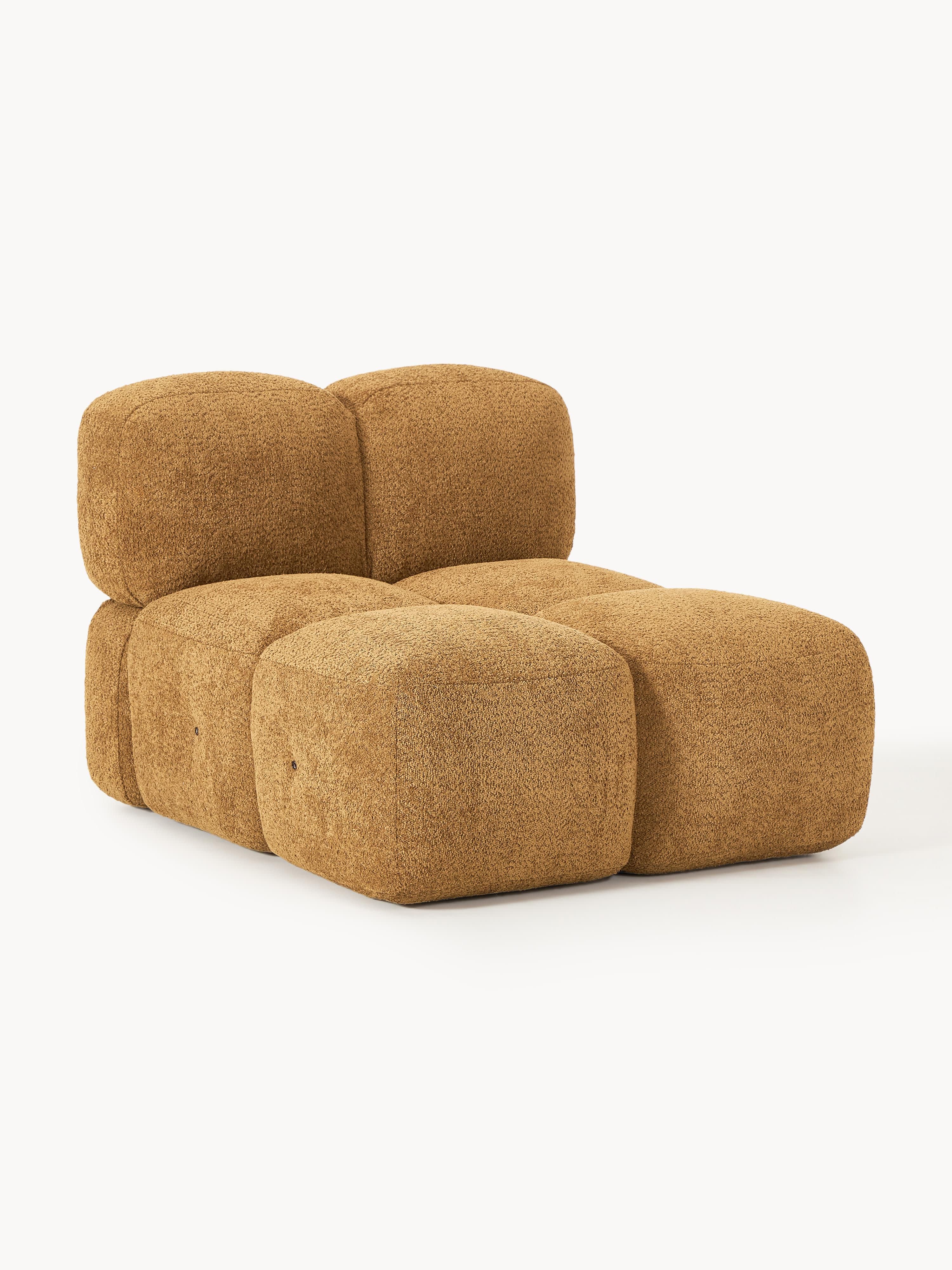 Mittelmodul Tayla aus Teddy-Bouclé