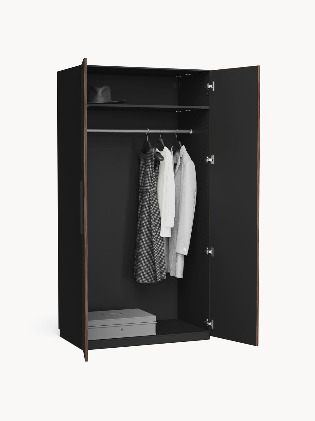 Modularer Drehtürenschrank Simone, 100 cm Breite, in verschiedenen Größen