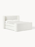 Galeriebild 1 - Bouclé-Boxspringbett Perla