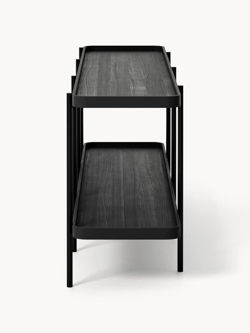 Niedriges Holz-Regal Renee
