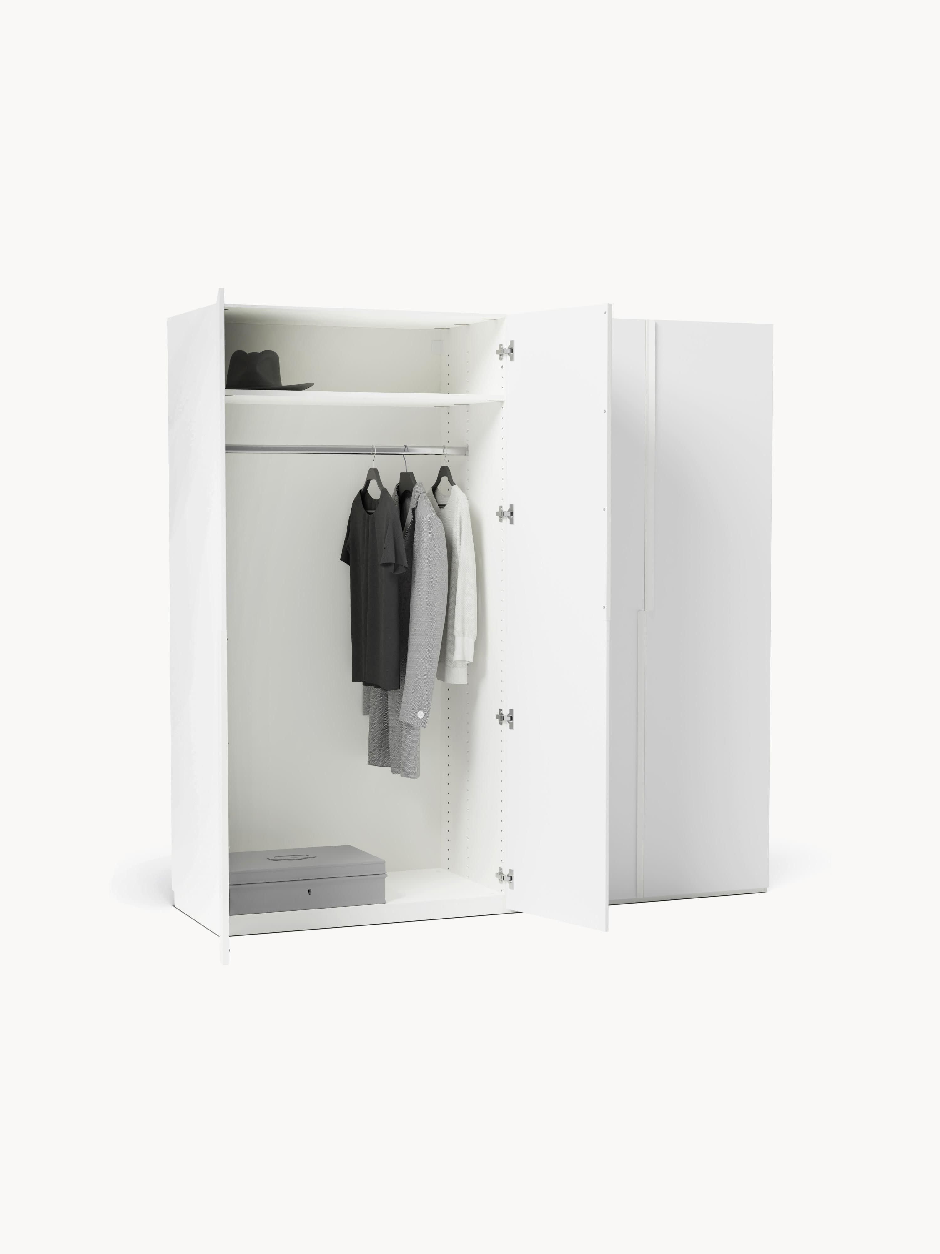 Modularer Drehtürenschrank Leon, 200 cm Breite, in verschiedenen Größen