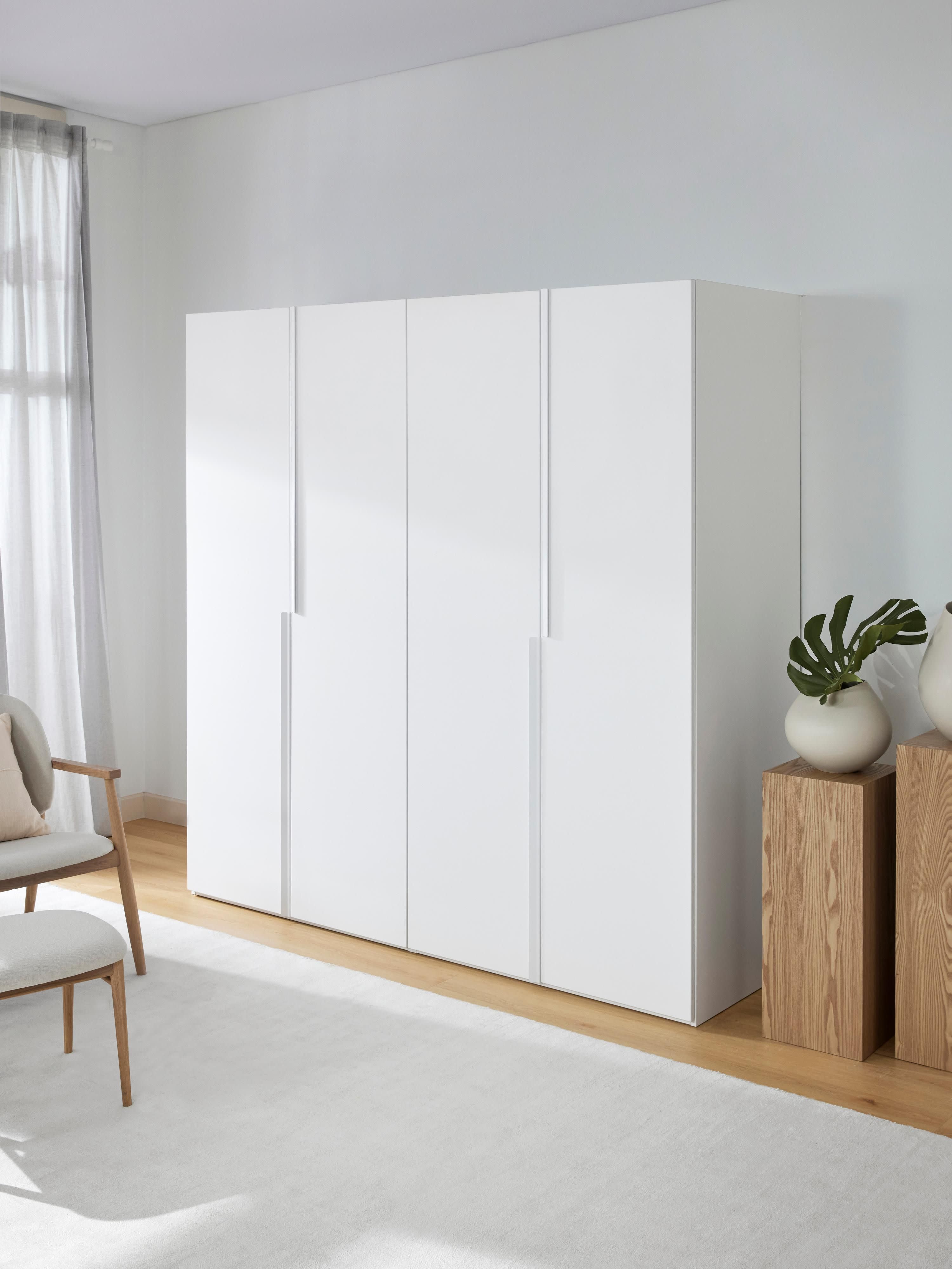 Modularer Drehtürenschrank Leon, 200 cm Breite, in verschiedenen Größen