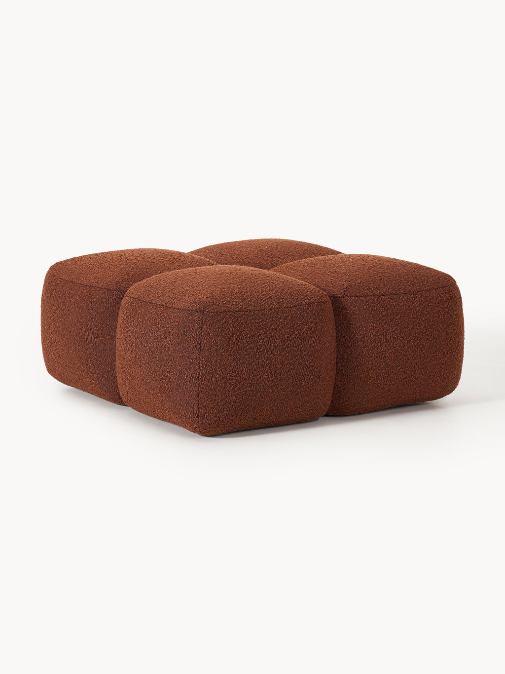 Galeriebild 1 - Sofa-Hocker Tayla aus Bouclé
