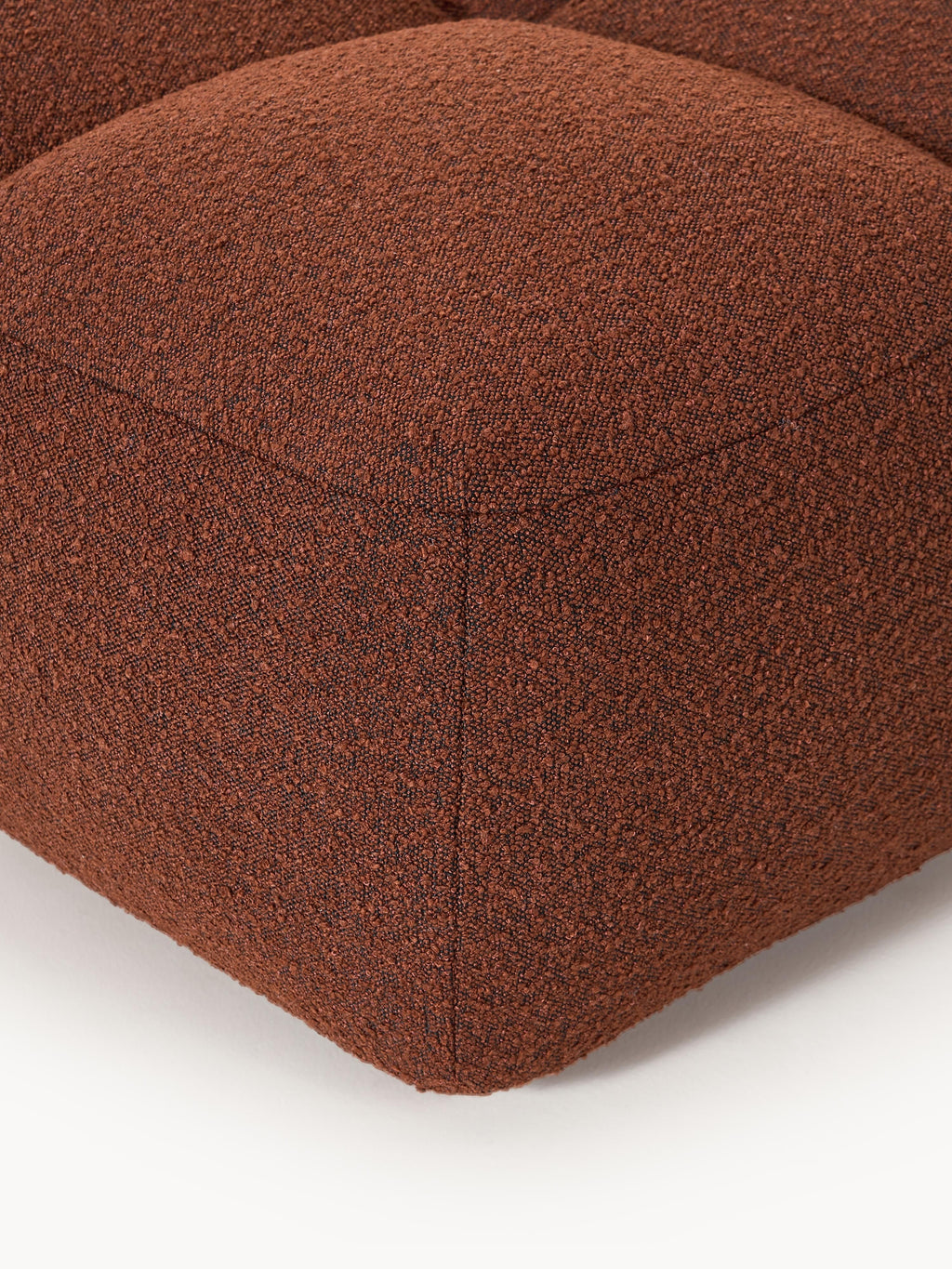 Sofa-Hocker Tayla aus Bouclé