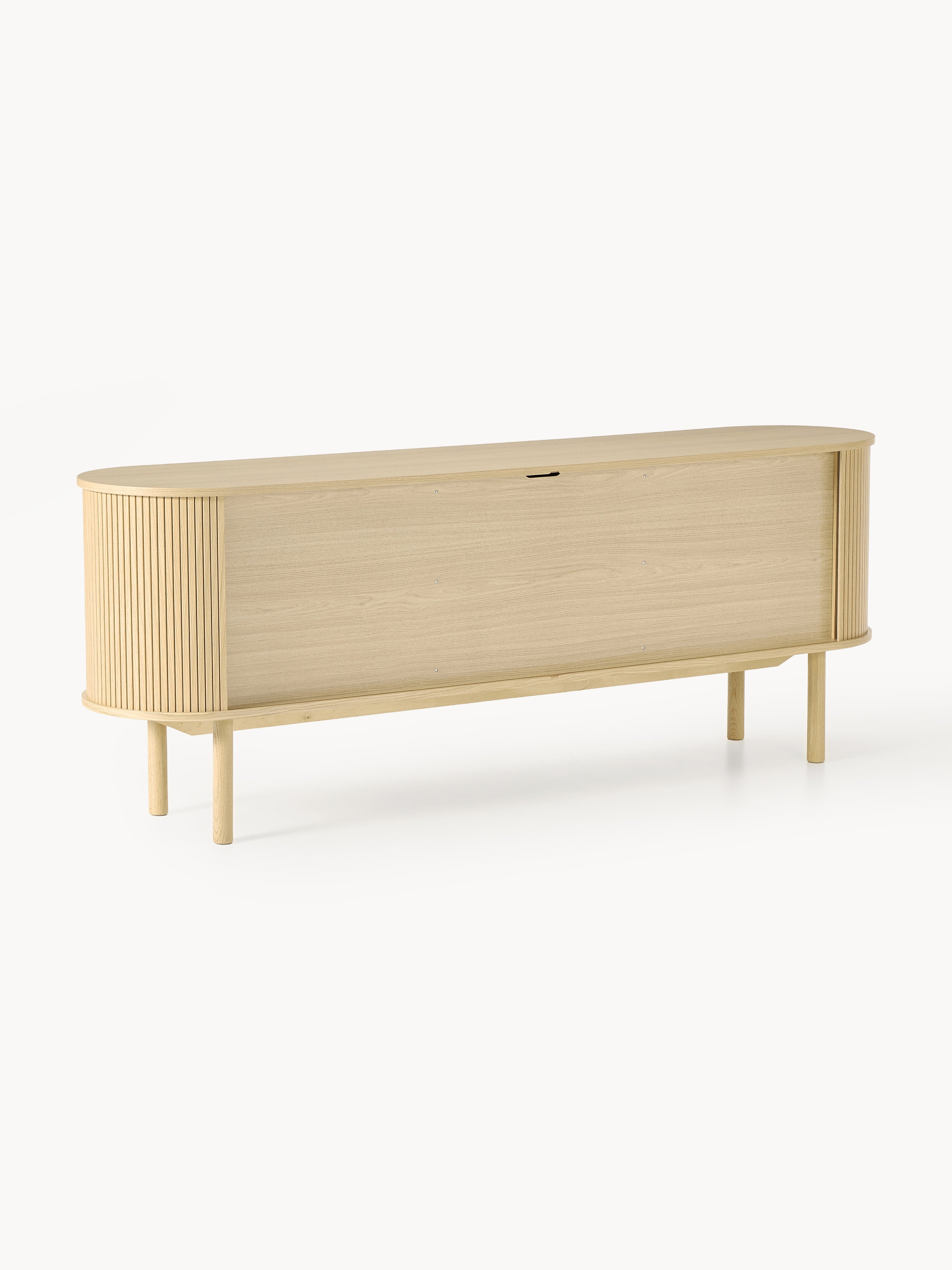 XL Sideboard Calary mit geriffelter Front