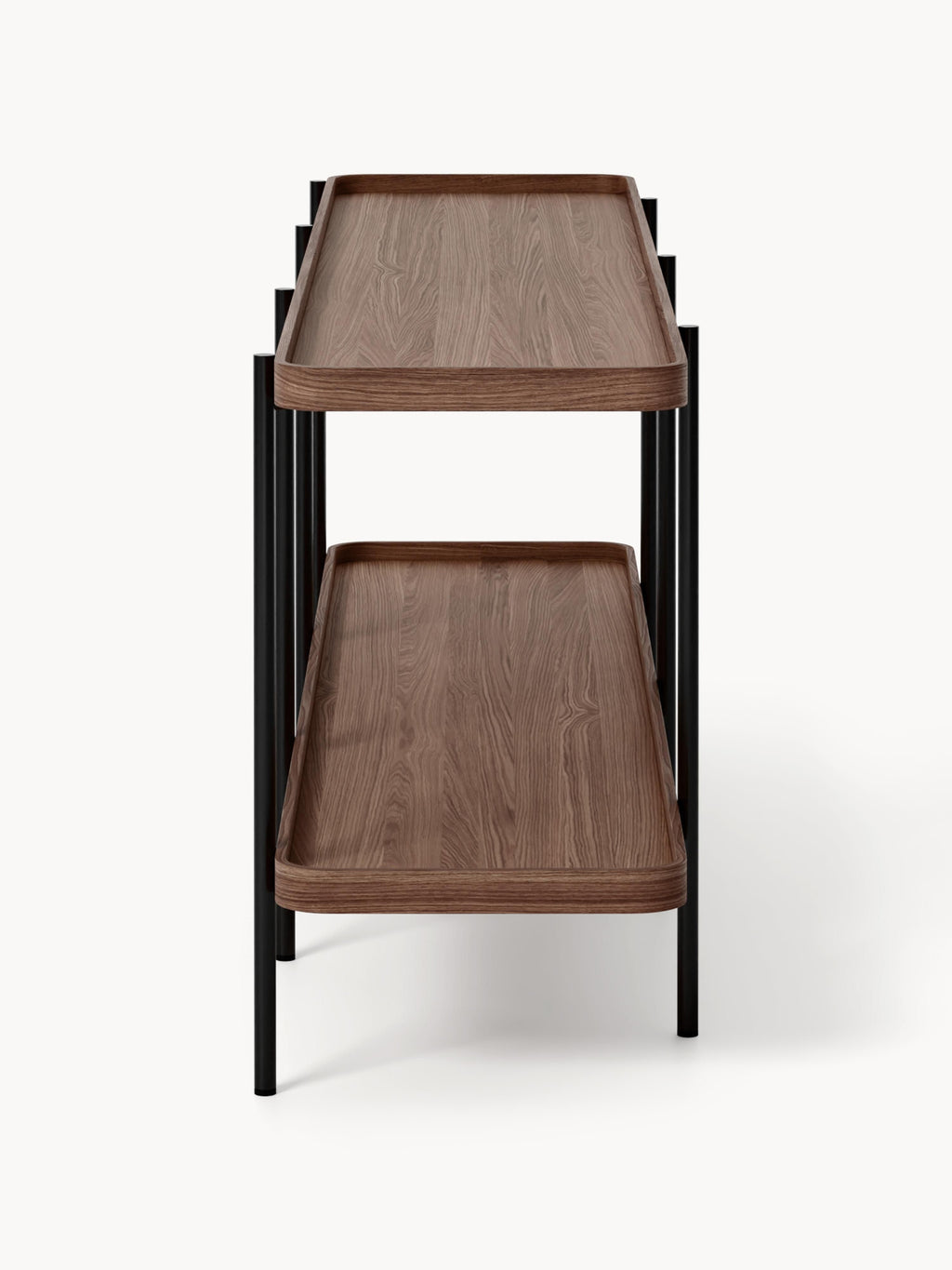 Niedriges Holz-Regal Renee