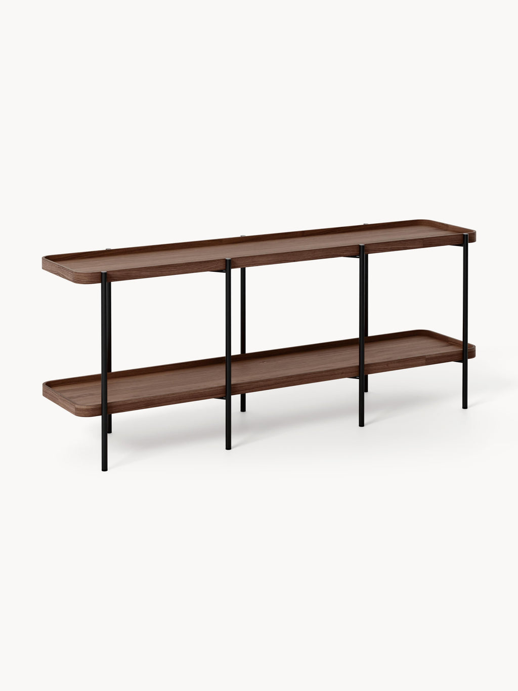 Niedriges Holz-Regal Renee
