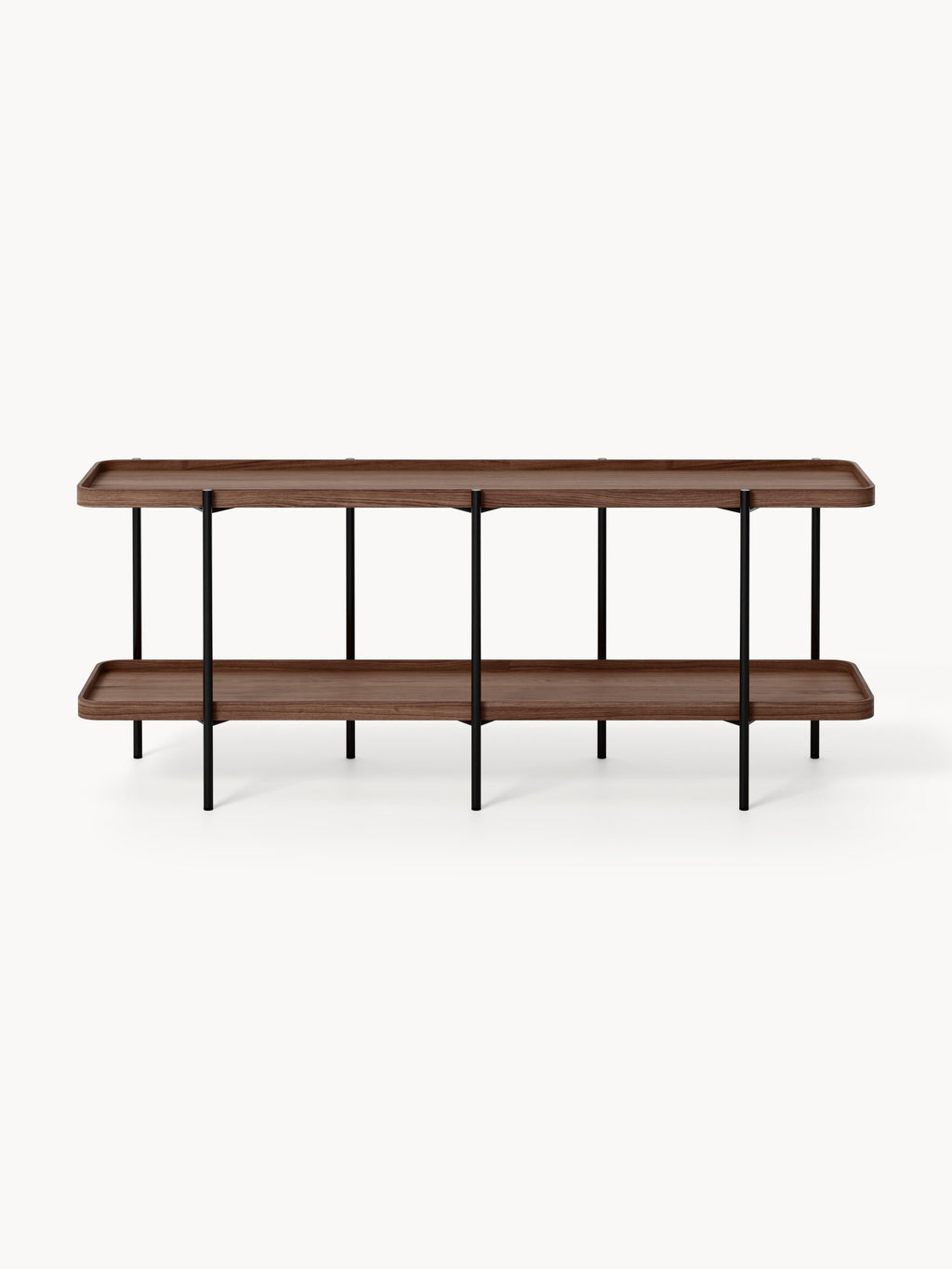 Niedriges Holz-Regal Renee