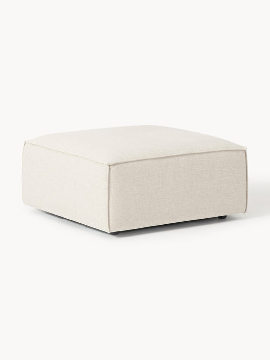 Galeriebild 1 - Sofa-Hocker Lennon aus Leinen-Mix