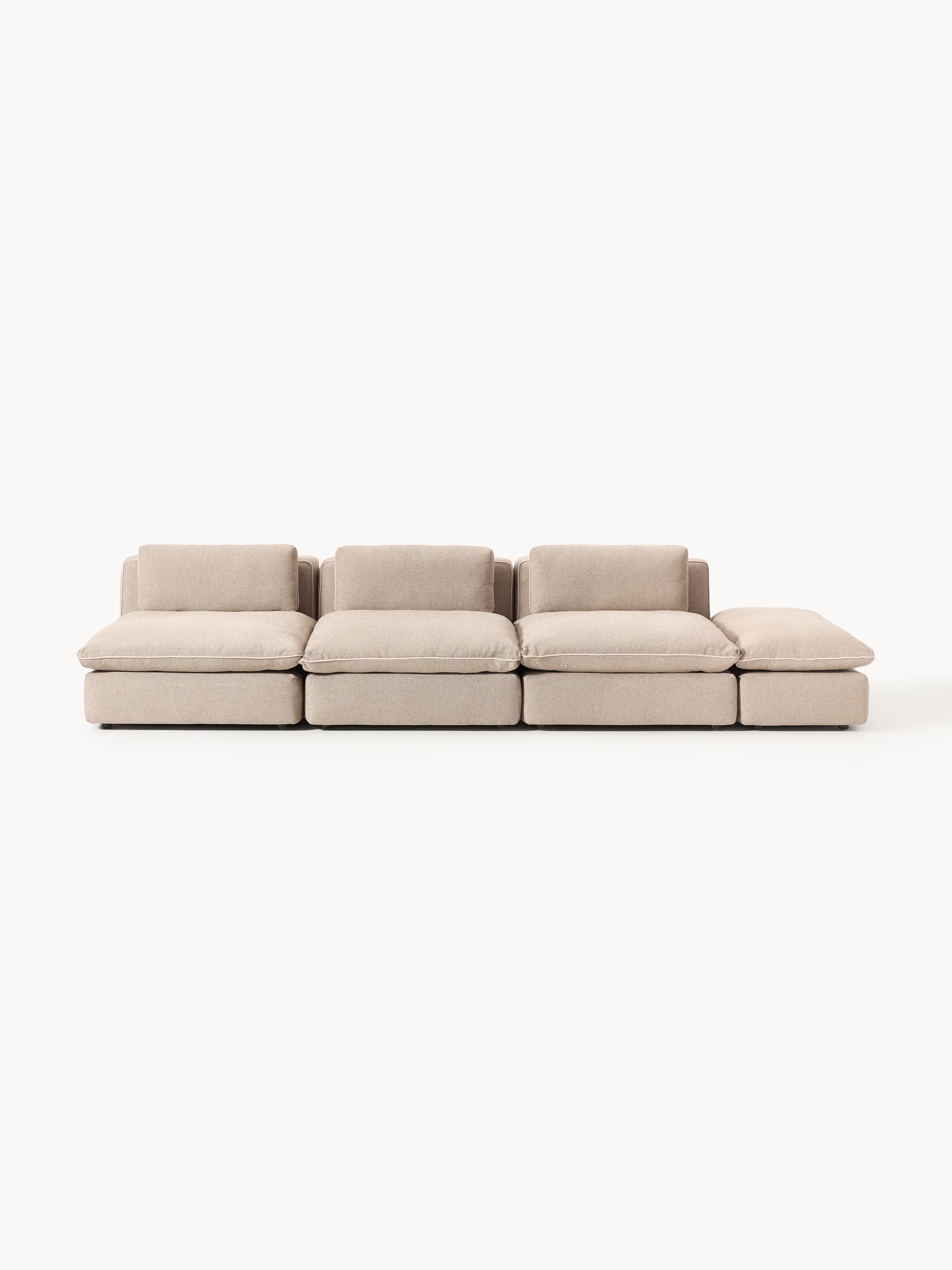 Galeriebild 1 - Modulares XL-Sofa Felix (3-Sitzer) mit Hocker