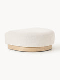 Galeriebild 1 - Sofa-Hocker Natalie aus Teddy-Bouclé