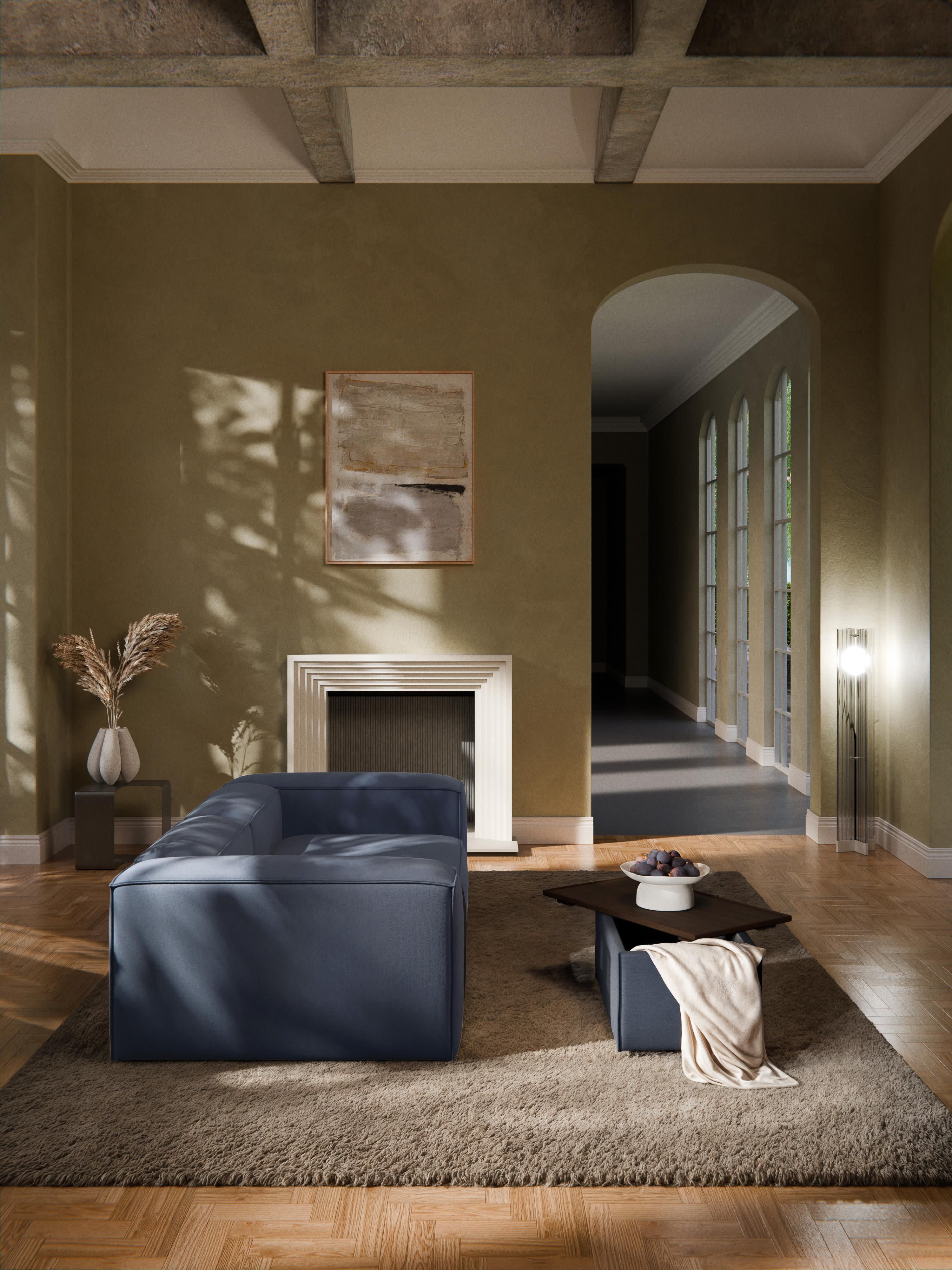 Sofa-Hocker Lennon mit Stauraum