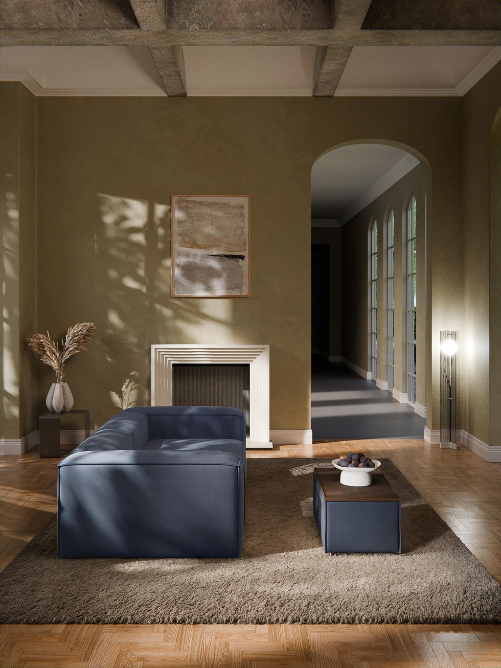 Sofa-Hocker Lennon mit Stauraum