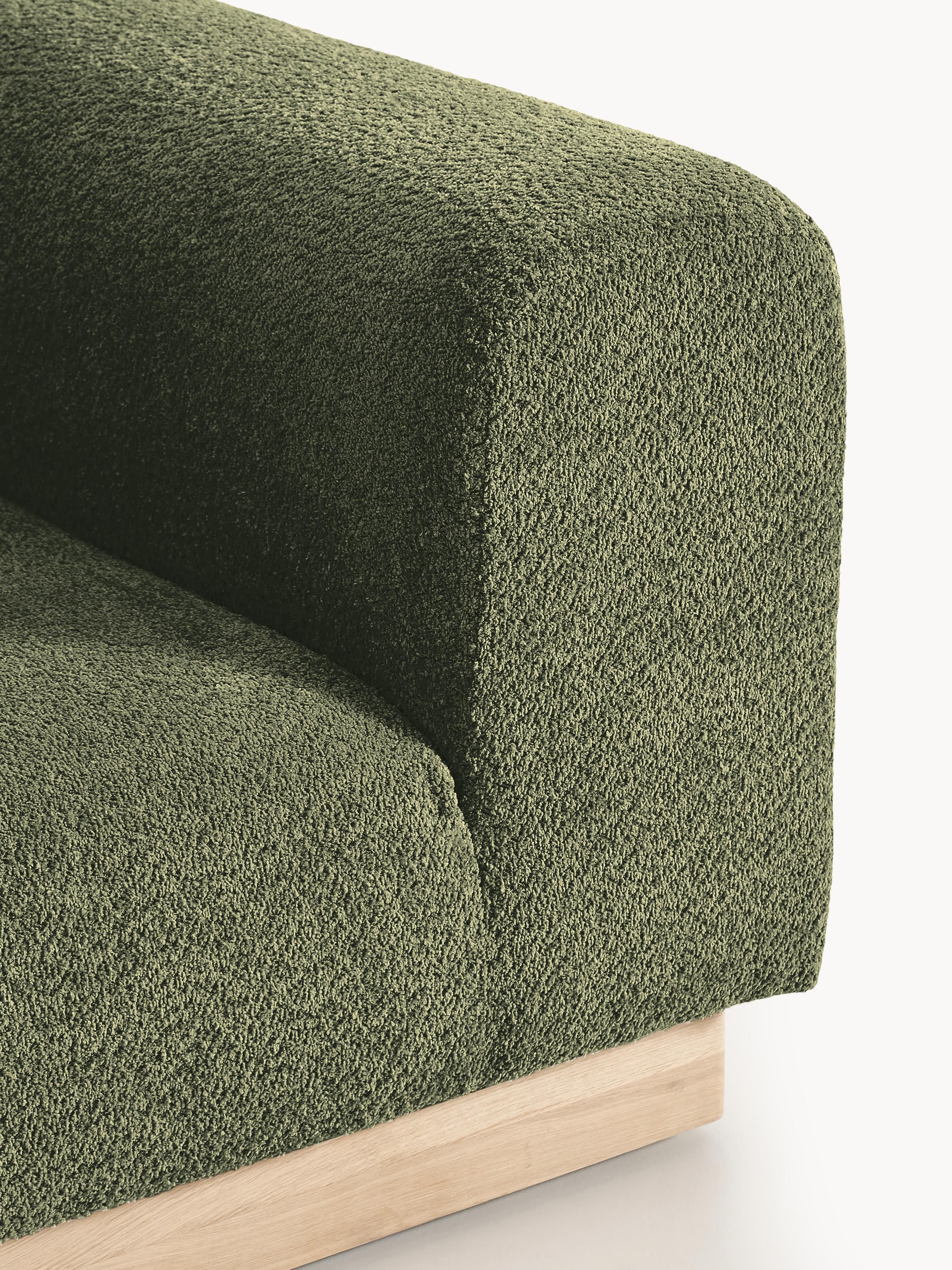 Eckmodul Natalie aus Teddy-Bouclé