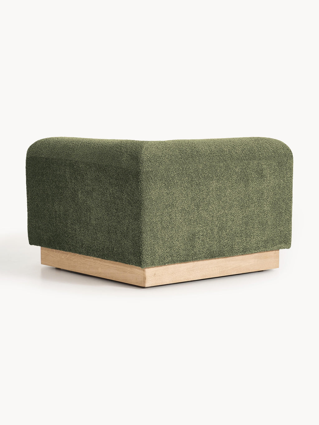Eckmodul Natalie aus Teddy-Bouclé