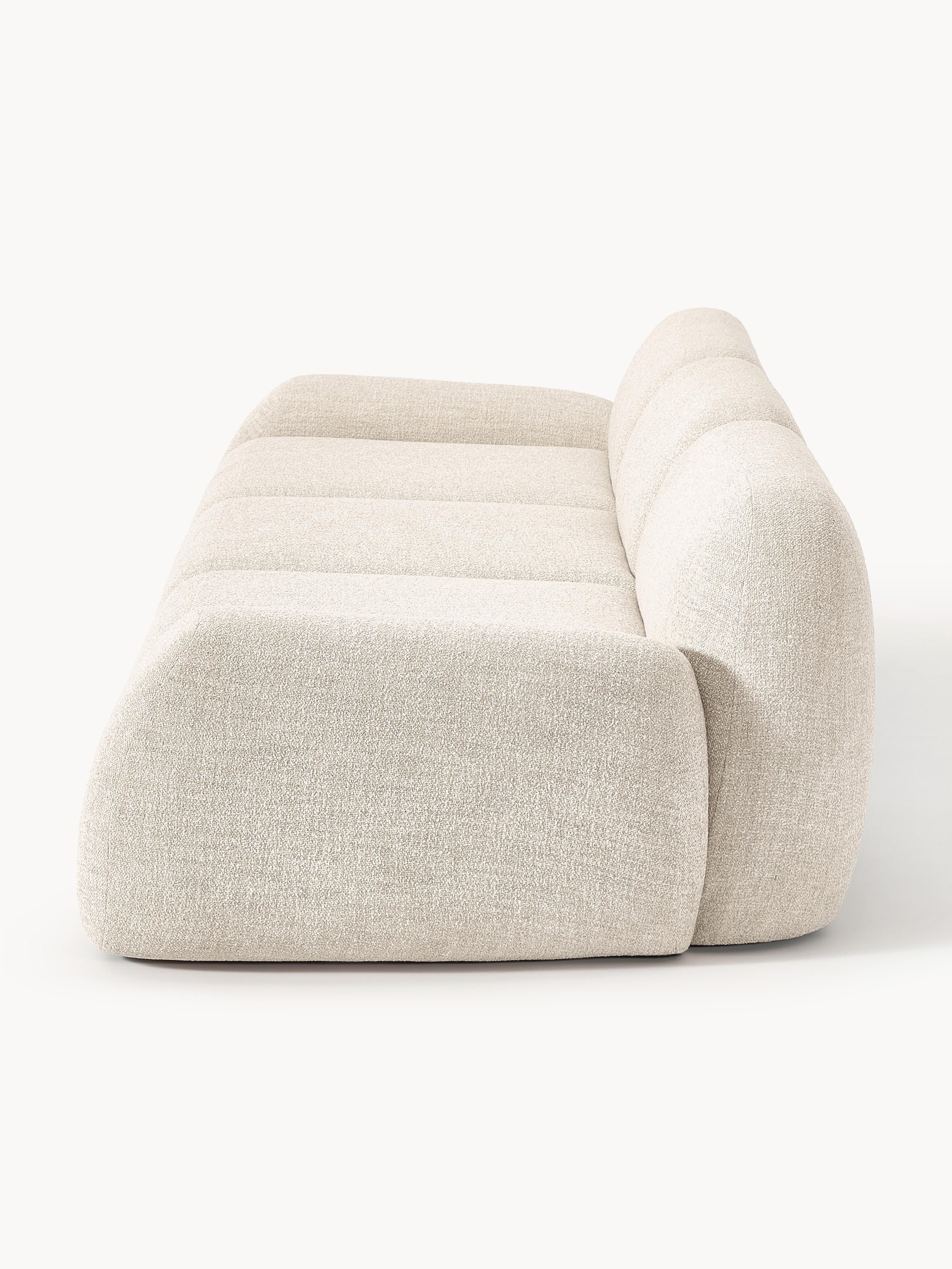 Modulares Bouclé-Sofa Wolke (4-Sitzer)
