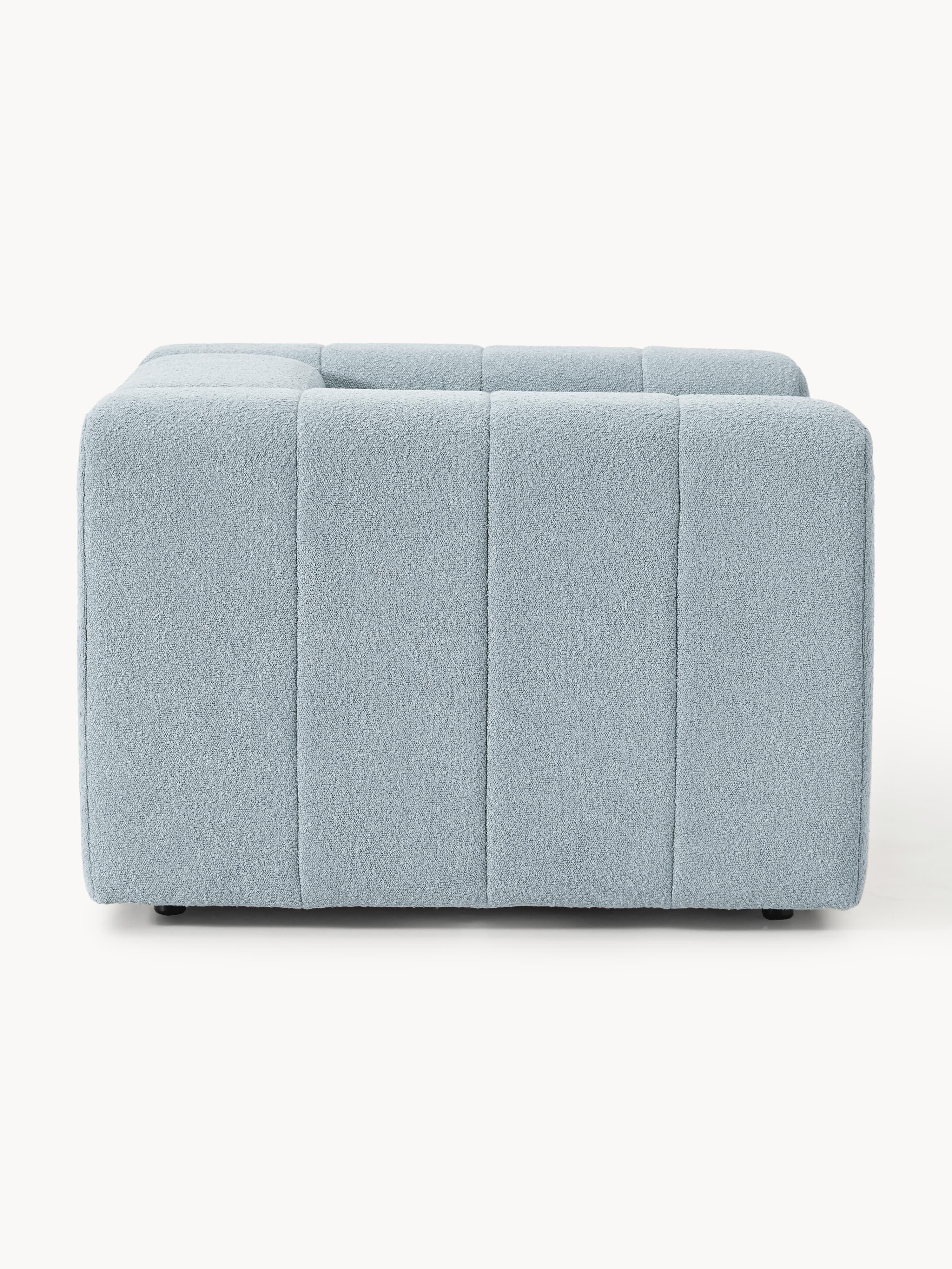 Bouclé-Loungesessel Lena