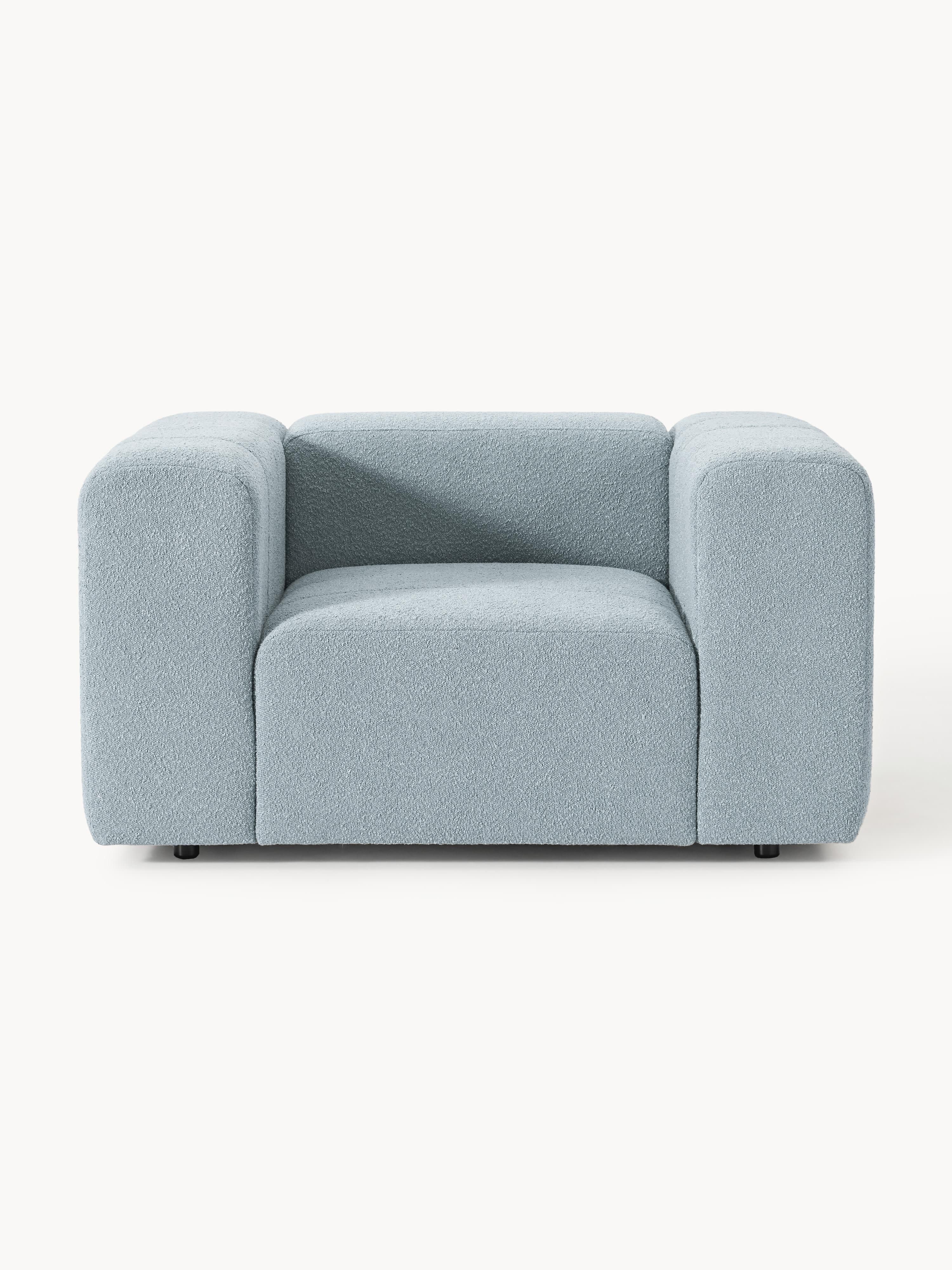 Bouclé-Loungesessel Lena