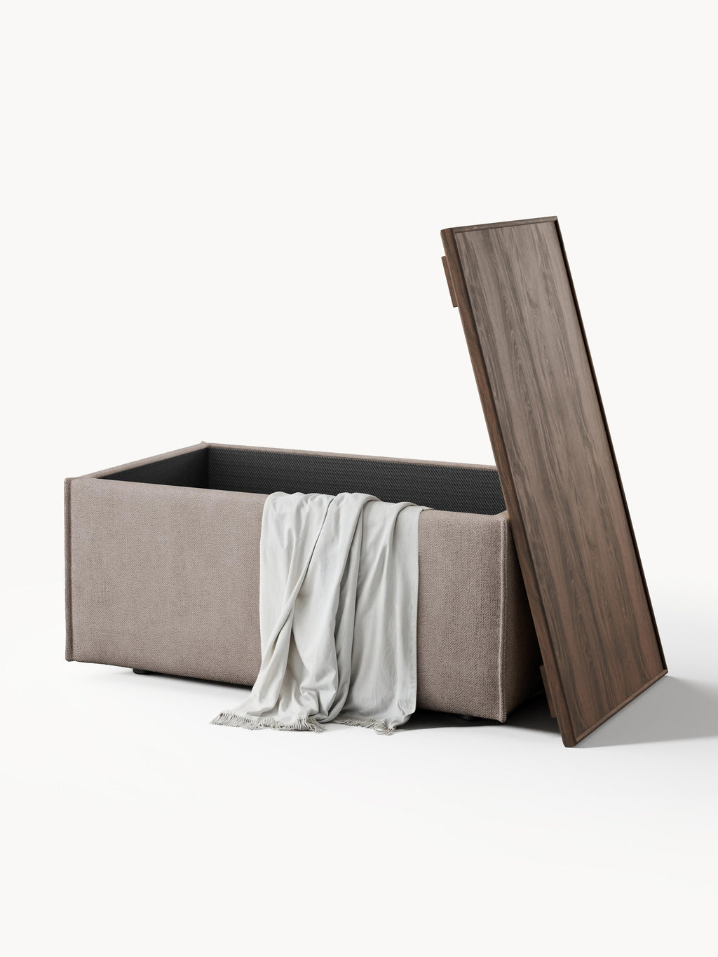 Sofa-Hocker Lennon mit Stauraum