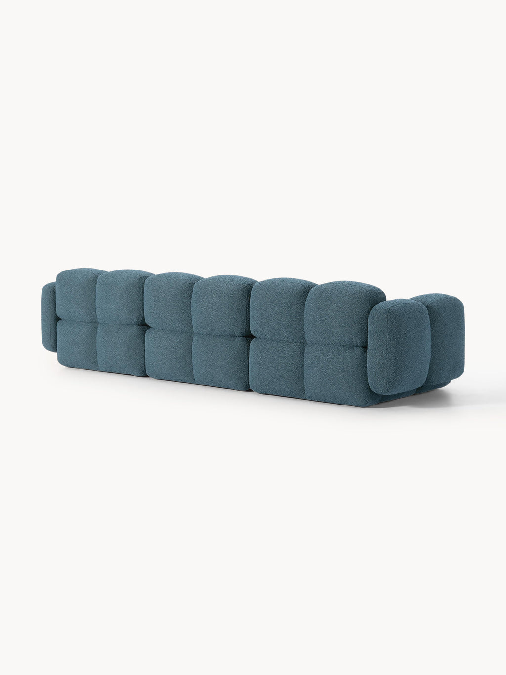 Modulares Sofa Tayla (4-Sitzer) aus Bouclé
