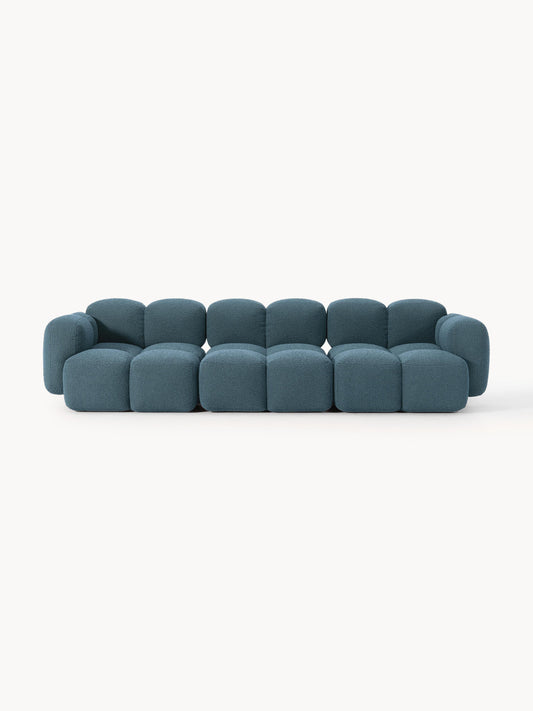 Galeriebild 1 - Modulares Sofa Tayla (4-Sitzer) aus Bouclé