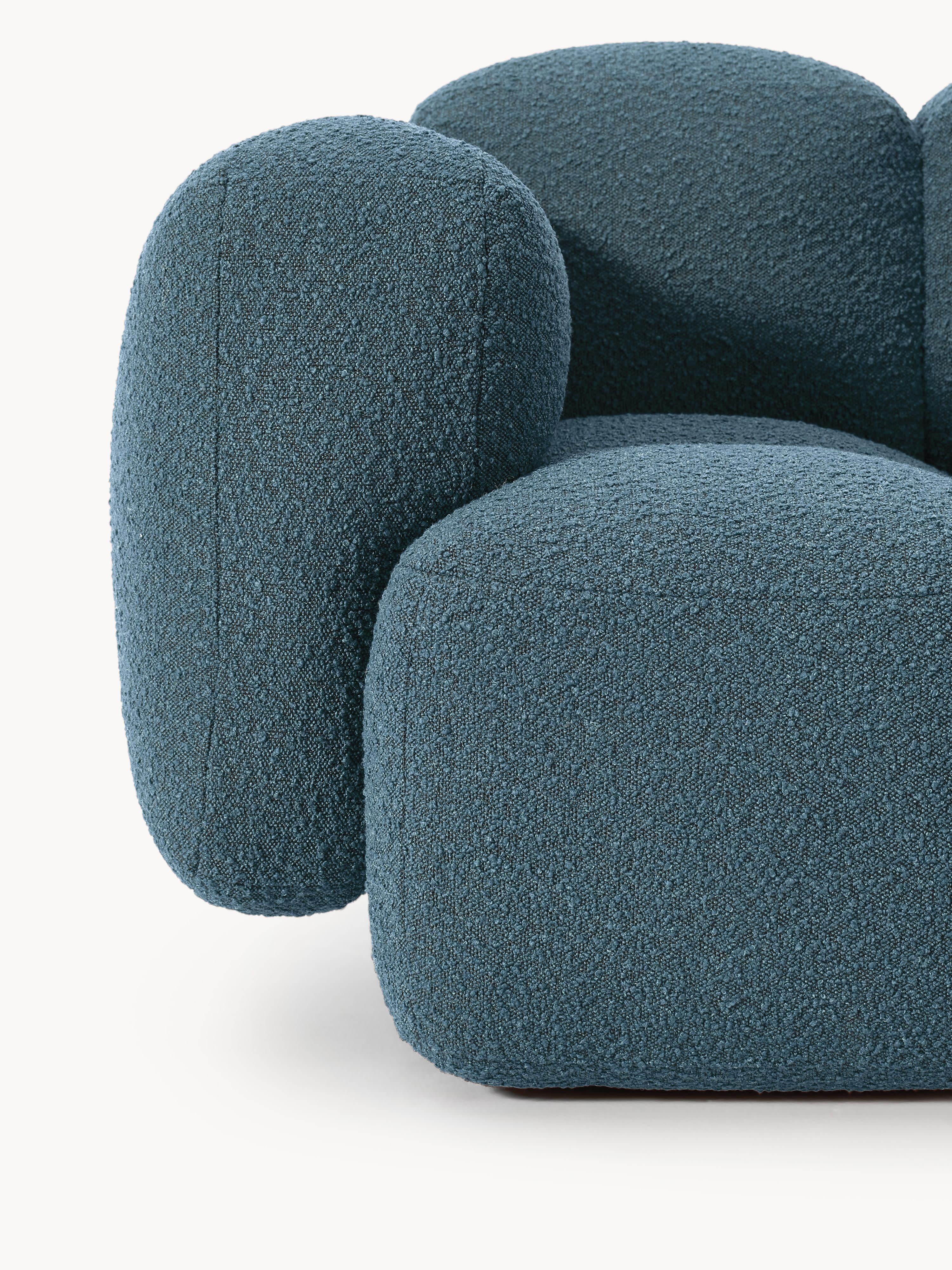 Modulares Sofa Tayla (4-Sitzer) aus Bouclé