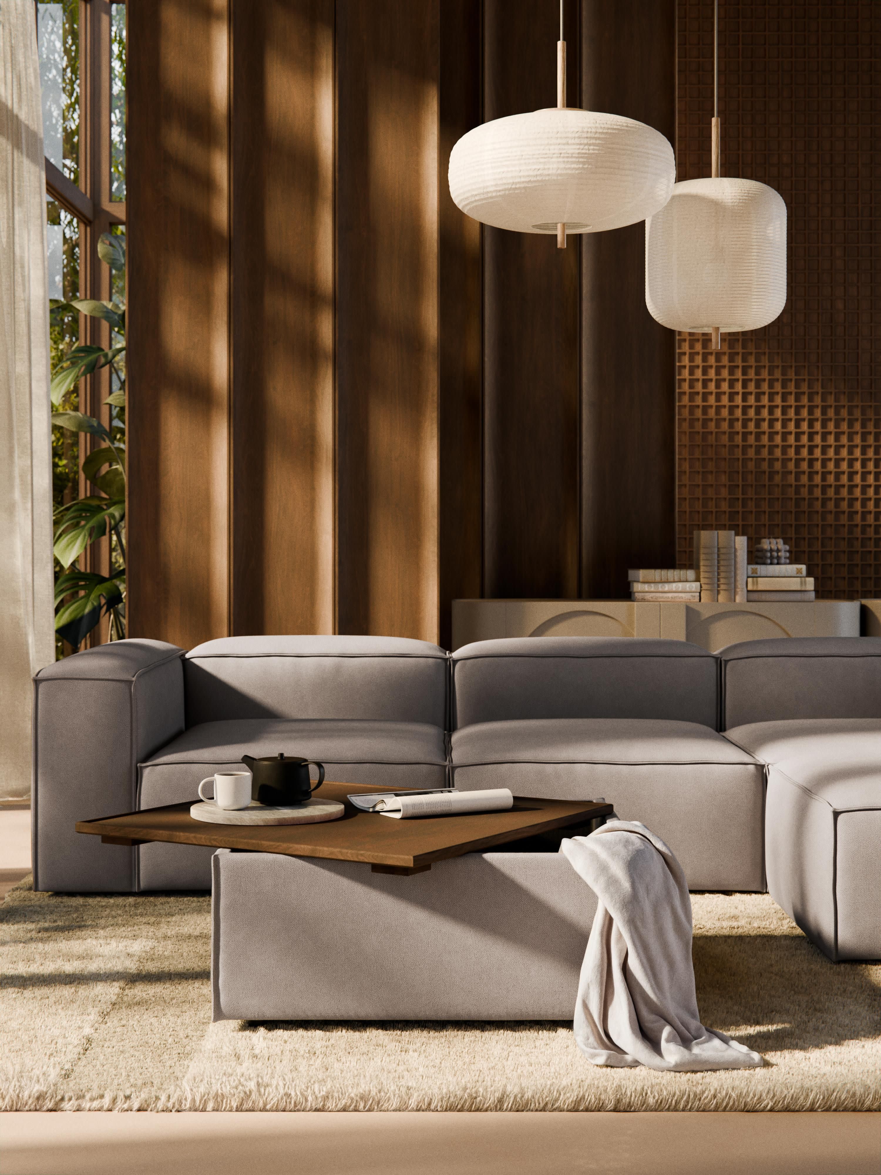 Sofa-Hocker Lennon mit Stauraum