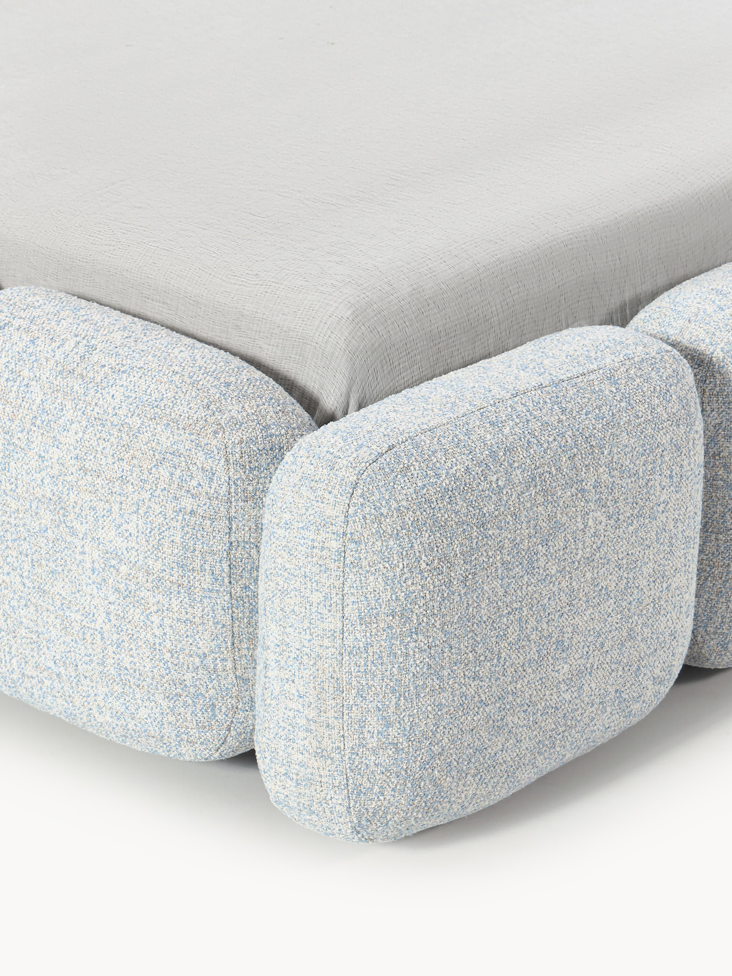 Polsterbett Tayla aus Bouclé