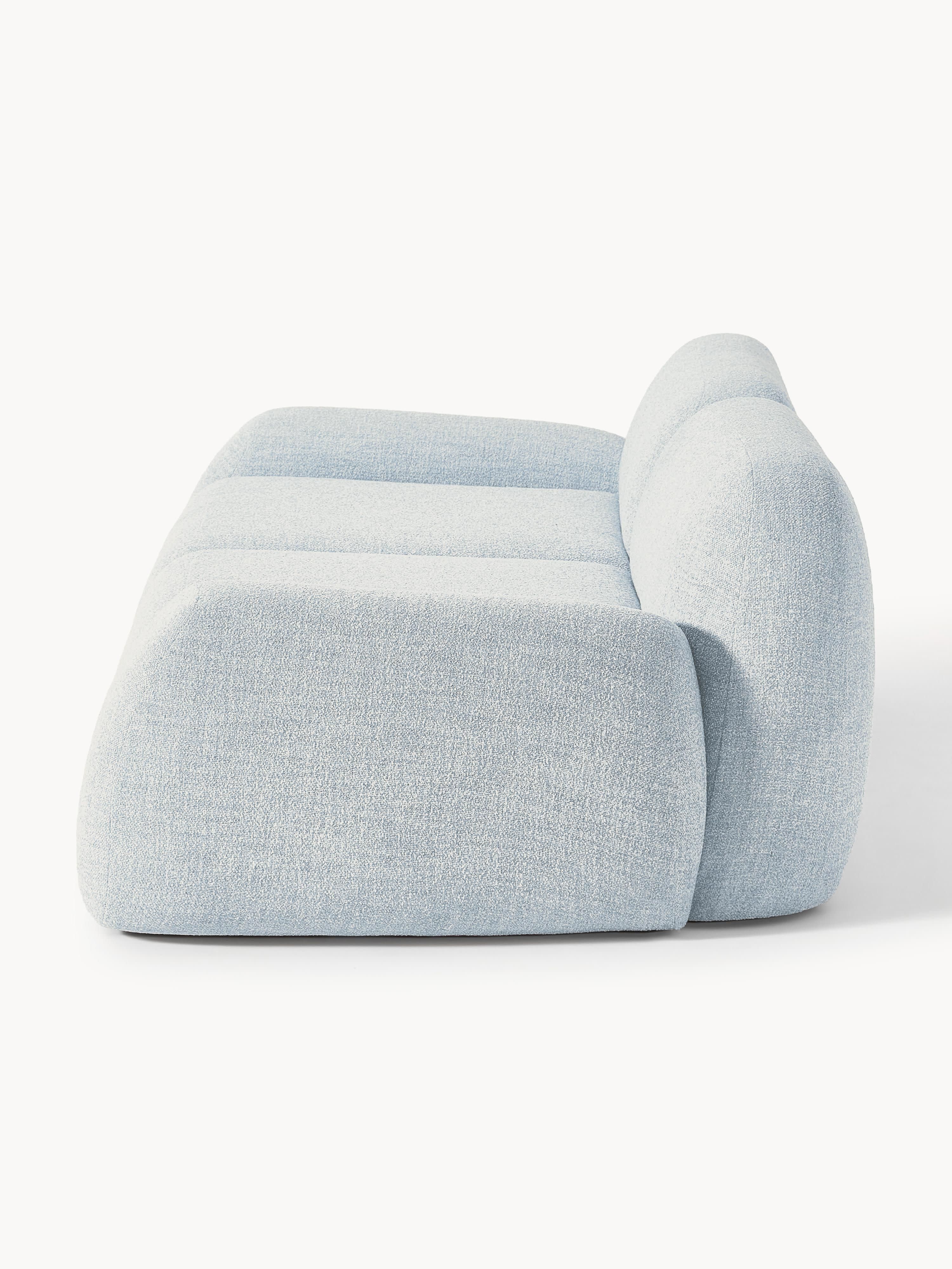 Modulares Bouclé-Sofa Wolke (3-Sitzer)