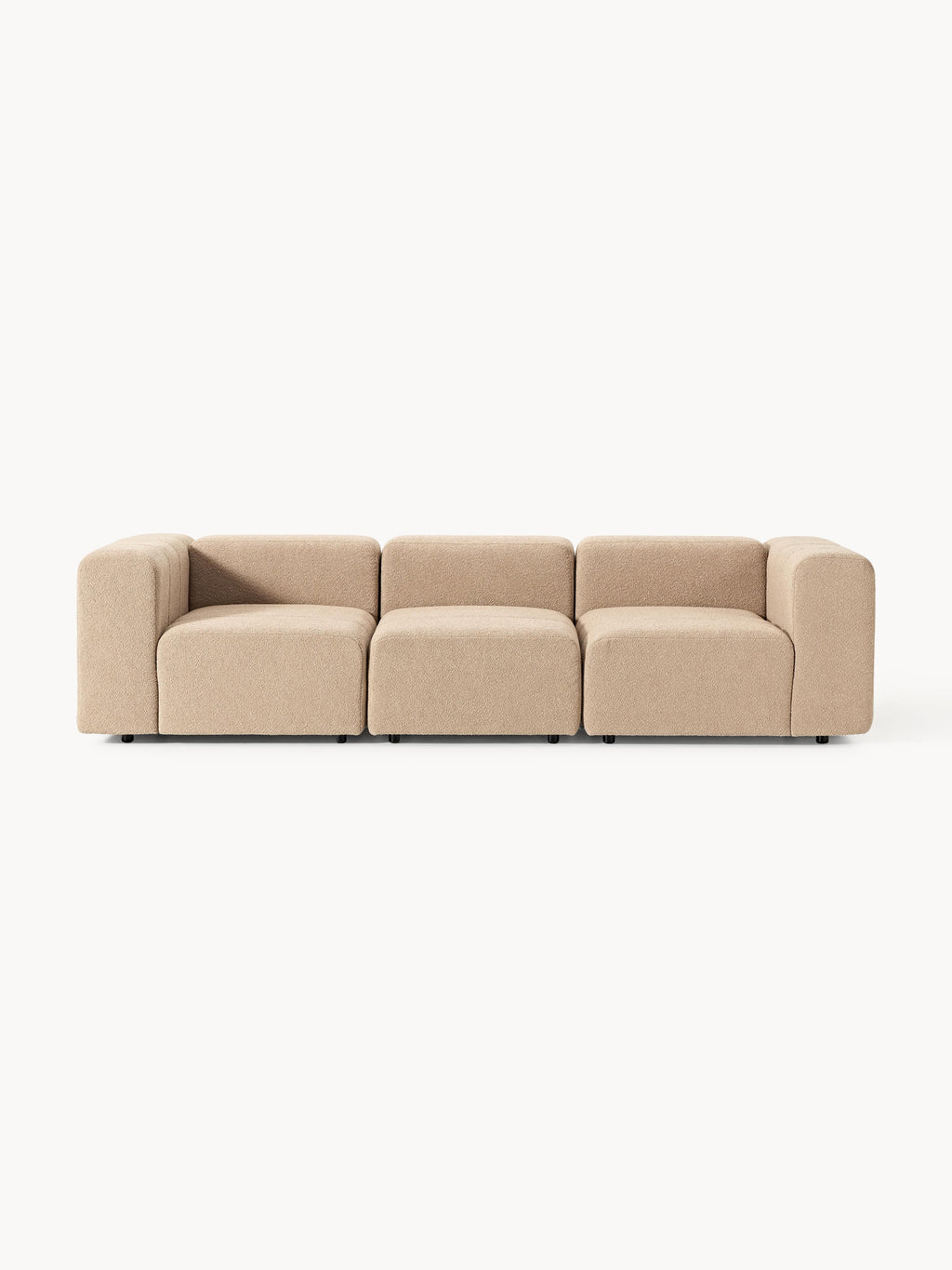 Galeriebild 1 - Modulares Bouclé-Sofa Lena (4-Sitzer)