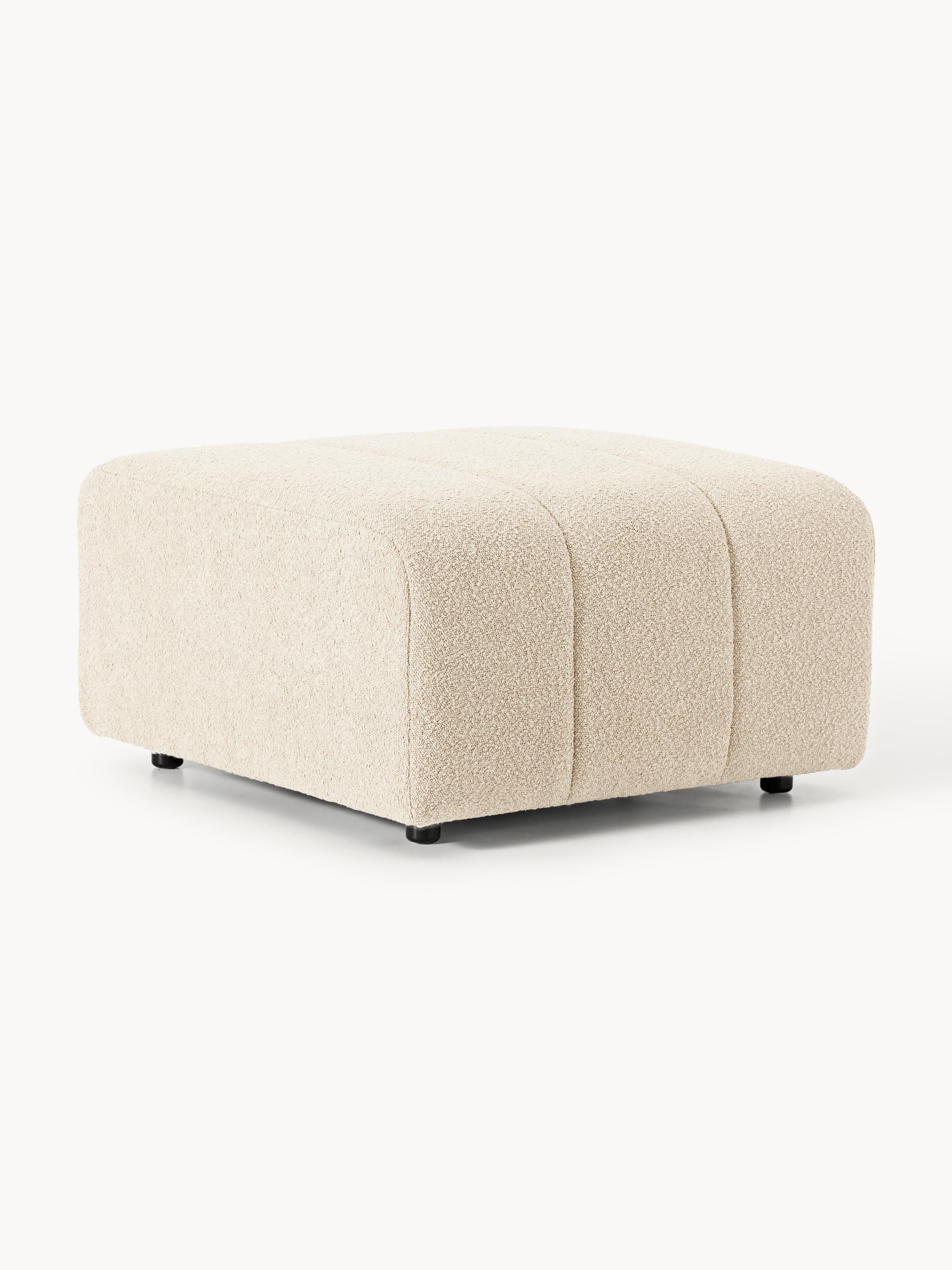 Galeriebild 1 - Bouclé-Sofa-Hocker Lena
