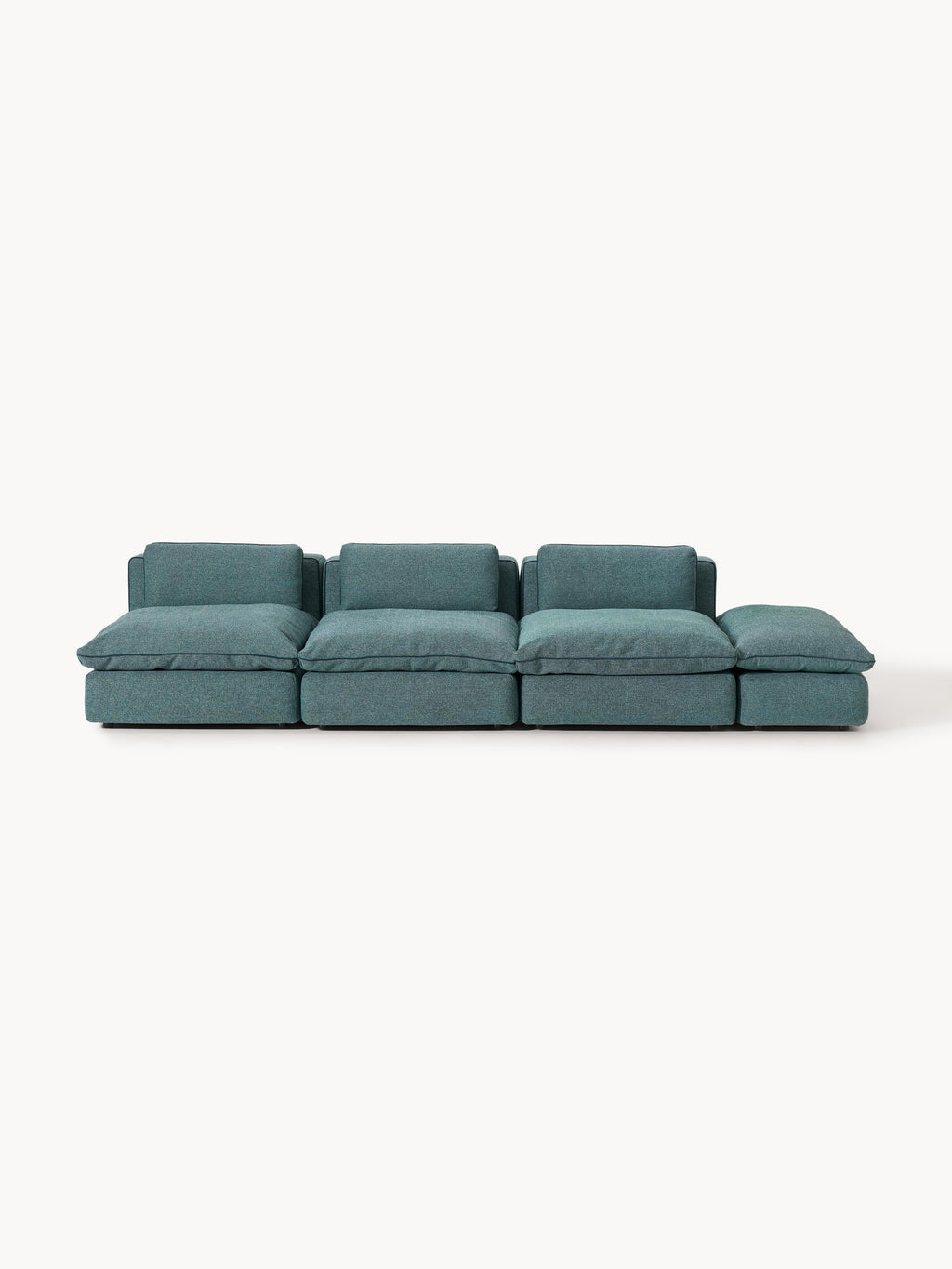 Galeriebild 1 - Modulares XL-Sofa Felix (3-Sitzer) mit Hocker