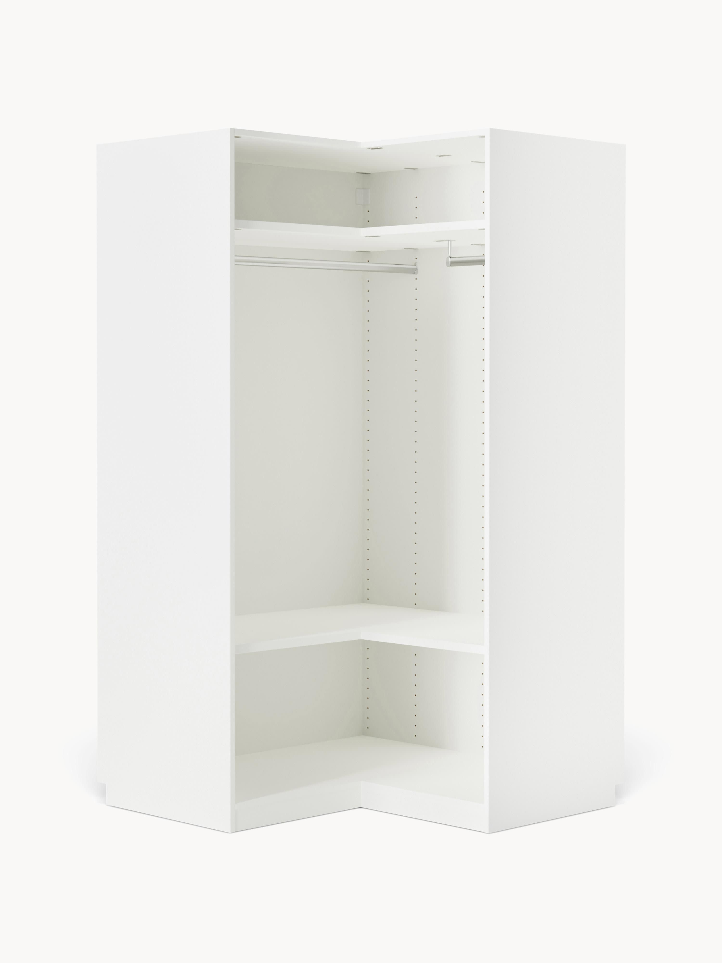 Modularer Eck-Kleiderschrank Charlotte, 115 cm Breite