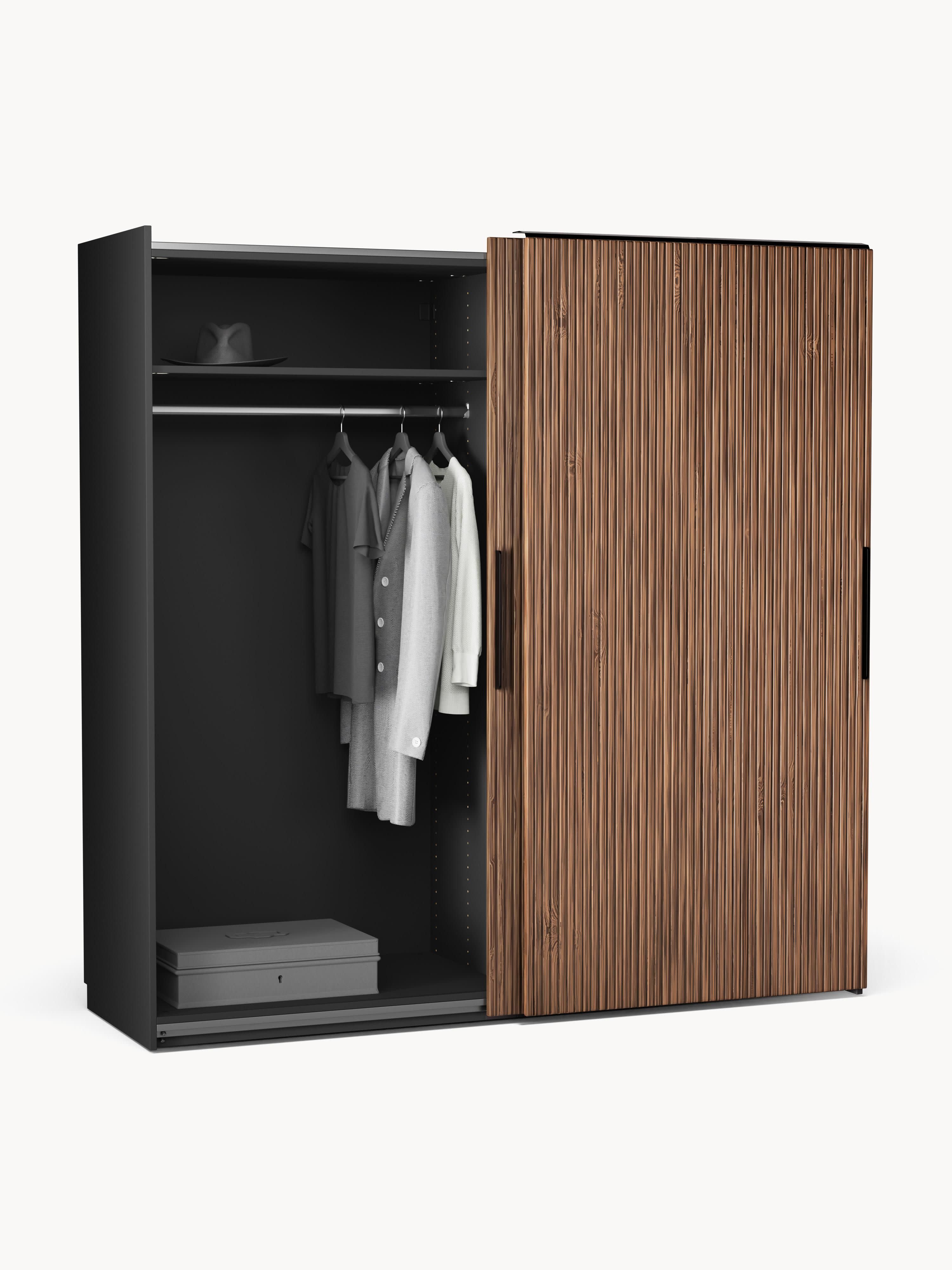 Modularer Schwebetürenschrank Simone, 200 cm Breite, in verschiedenen Größen