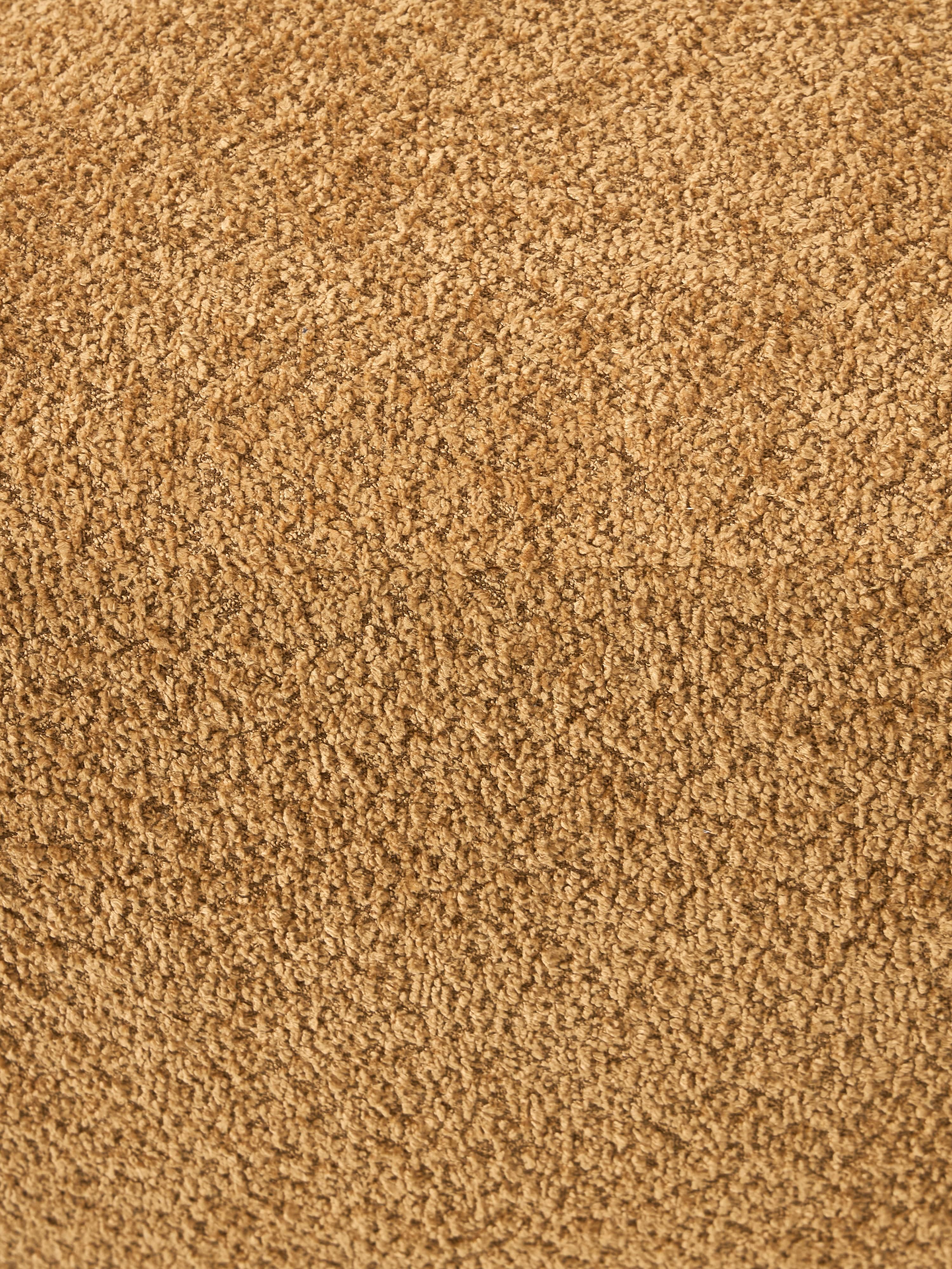 Sofa-Hocker Tayla aus Teddy-Bouclé