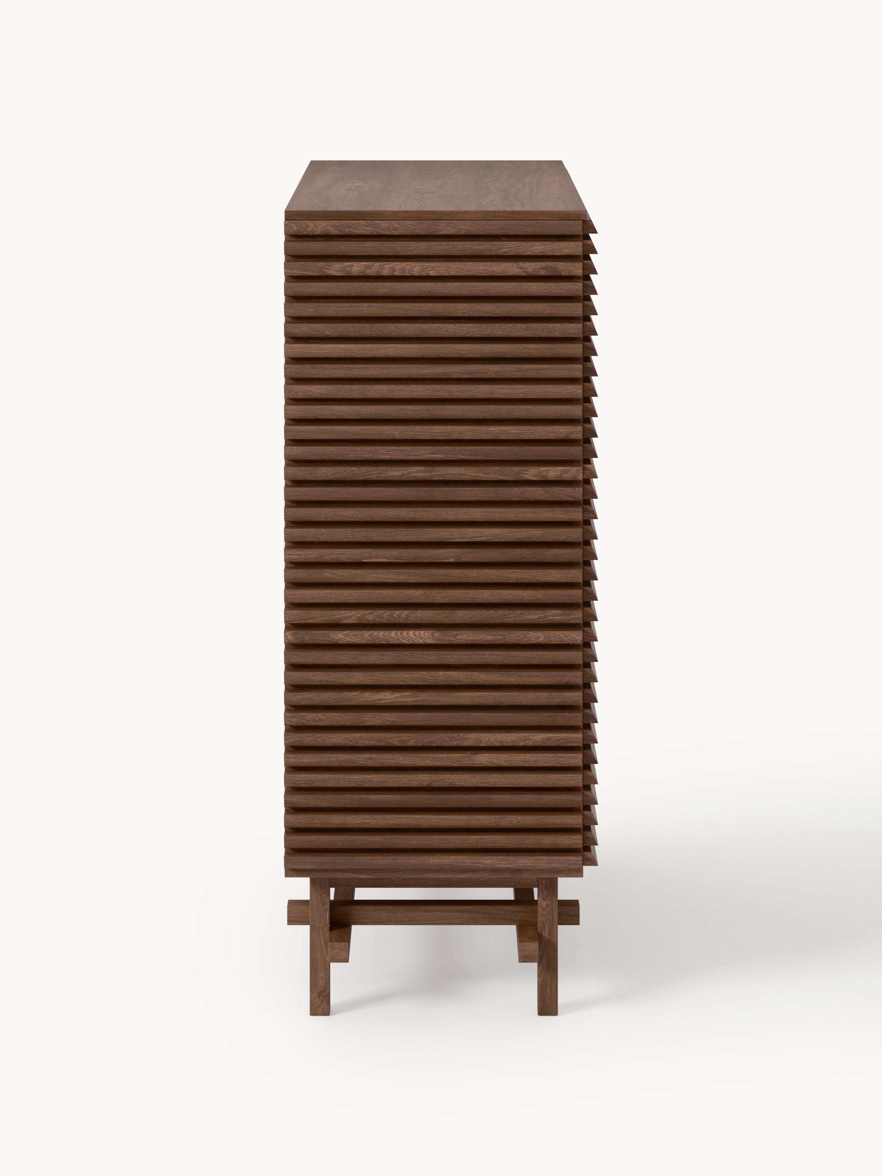 Highboard Pierce aus Eichenholz