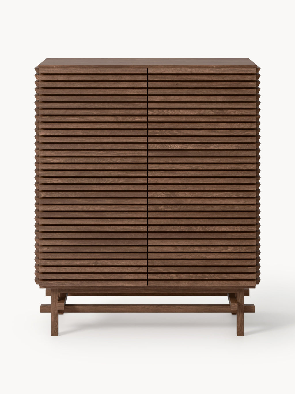 Highboard Pierce aus Eichenholz
