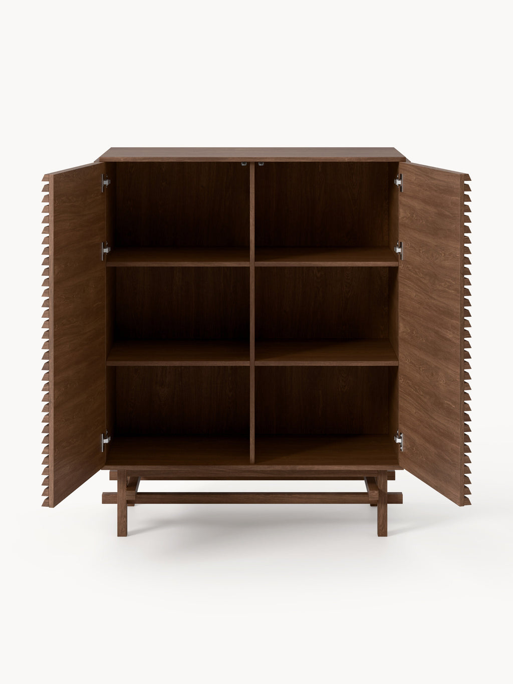 Highboard Pierce aus Eichenholz