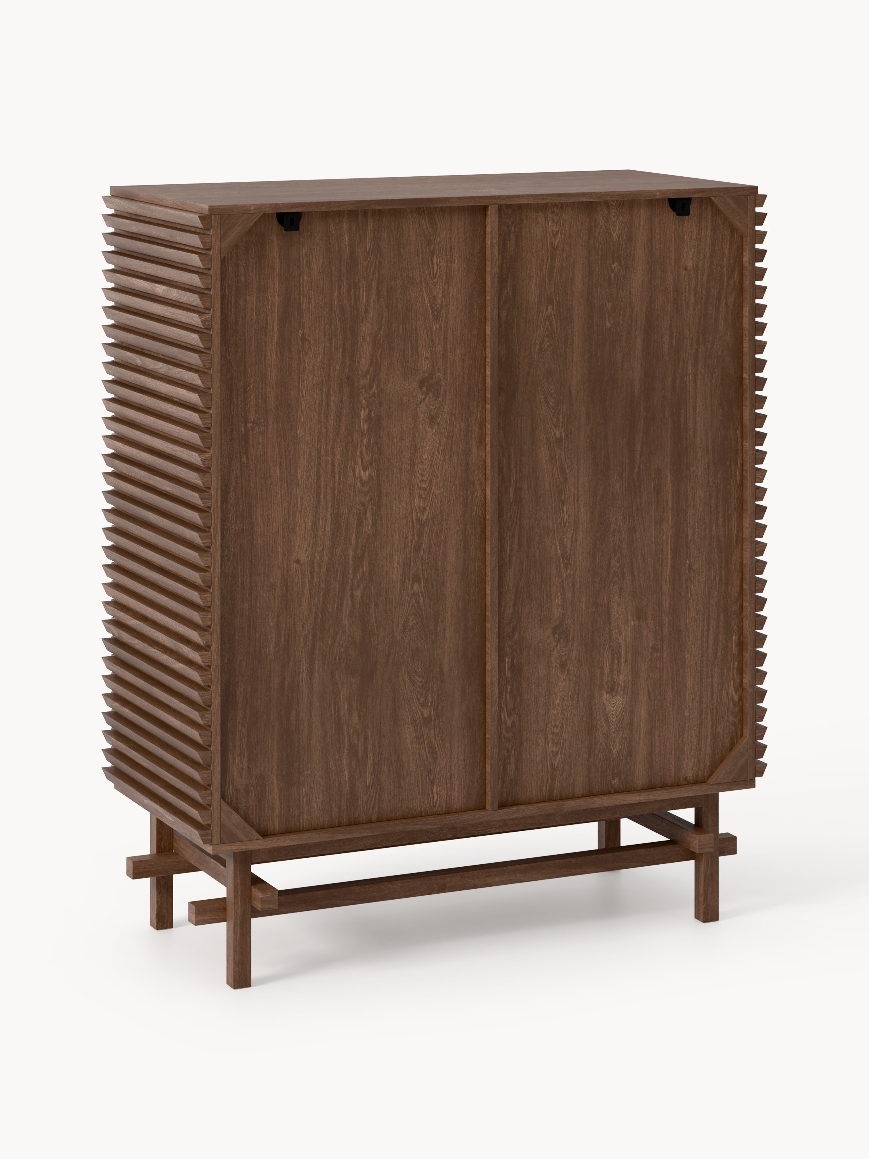 Highboard Pierce aus Eichenholz