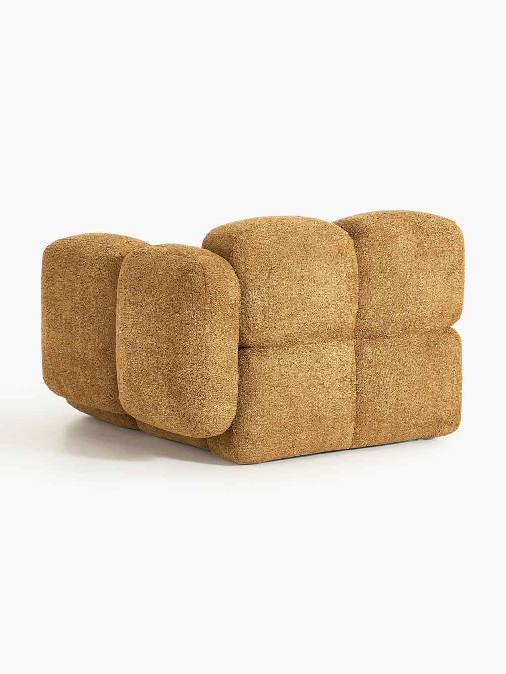 Eckmodul Tayla aus Teddy-Bouclé