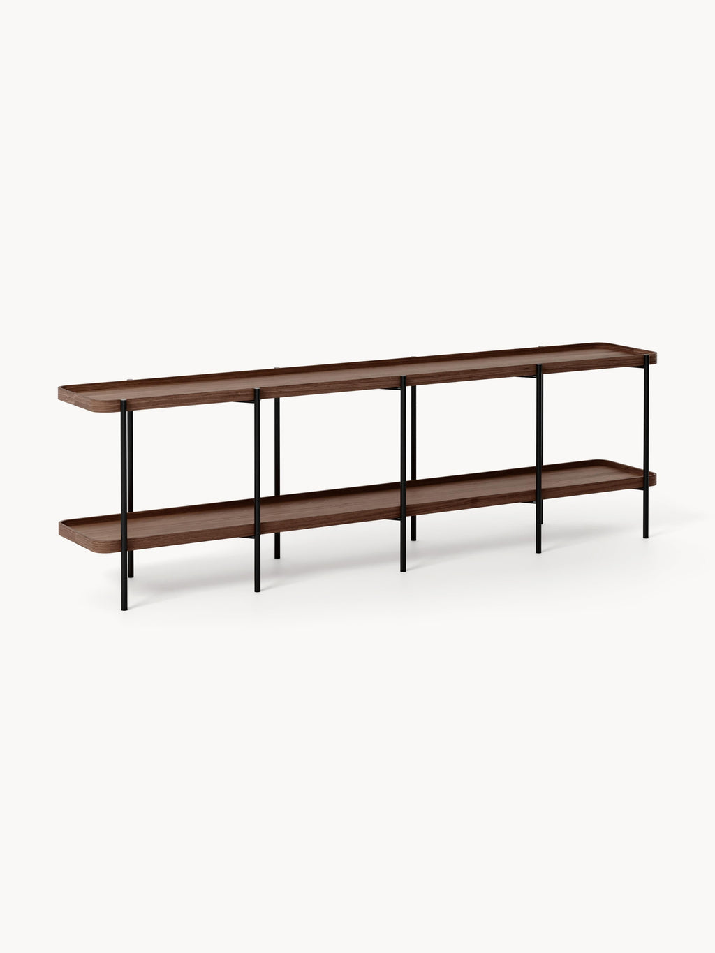 Niedriges Holz-Regal Renee