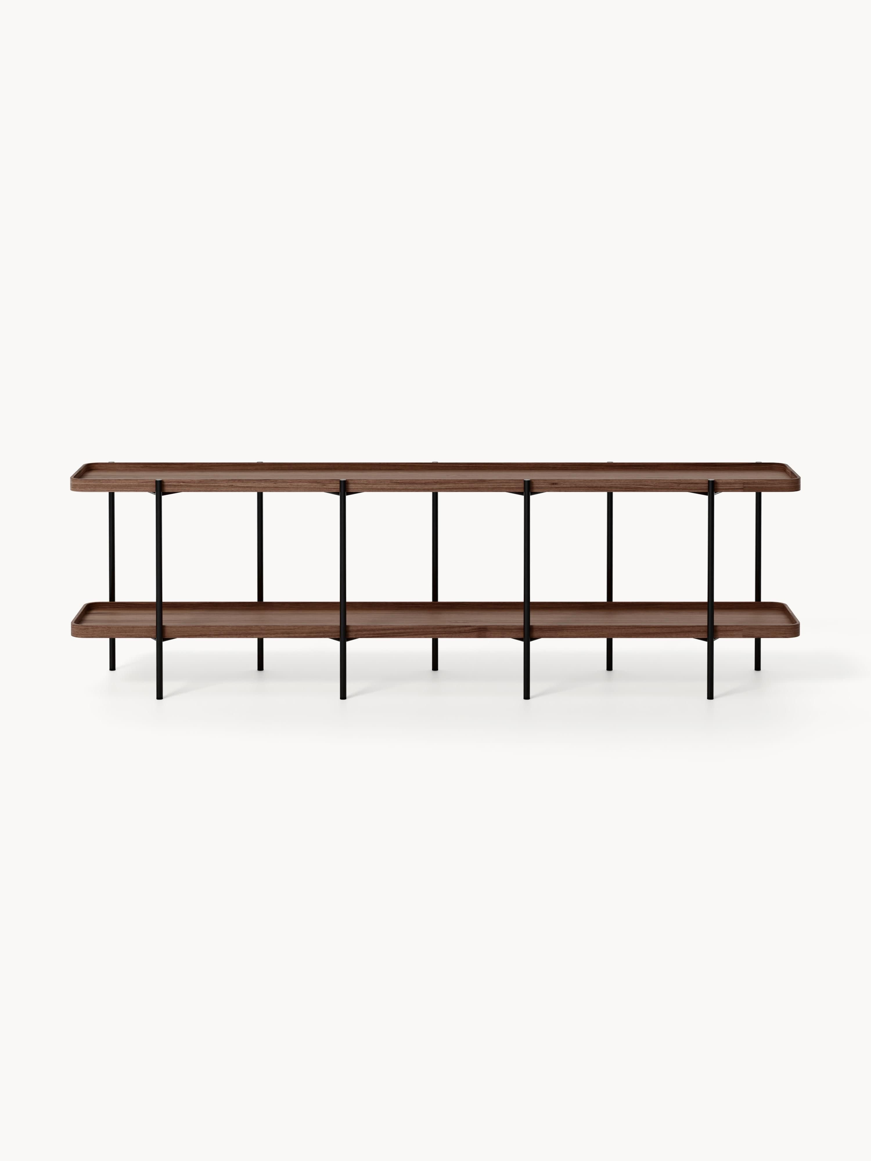 Niedriges Holz-Regal Renee