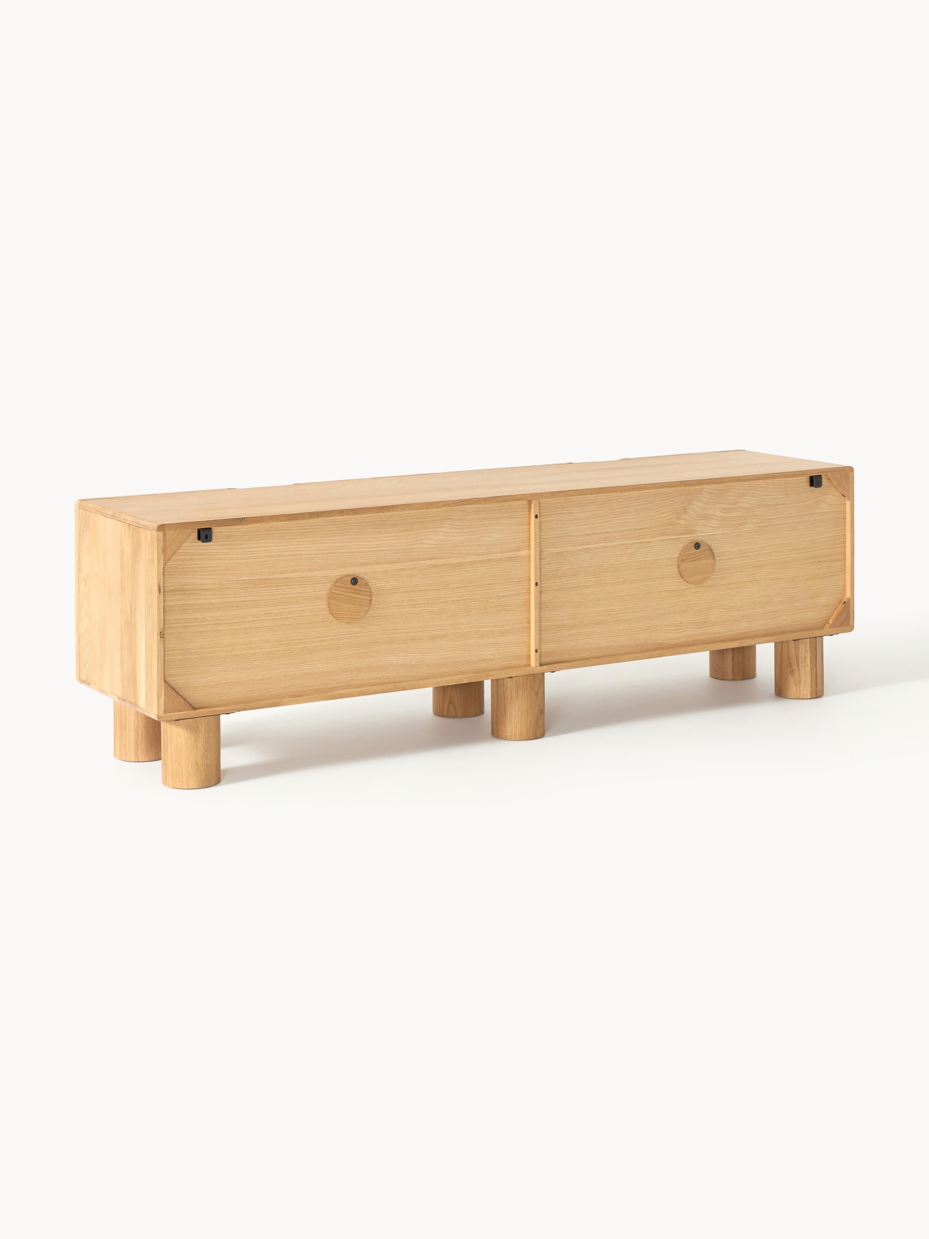 TV-Lowboard Cadi aus Eichenholz