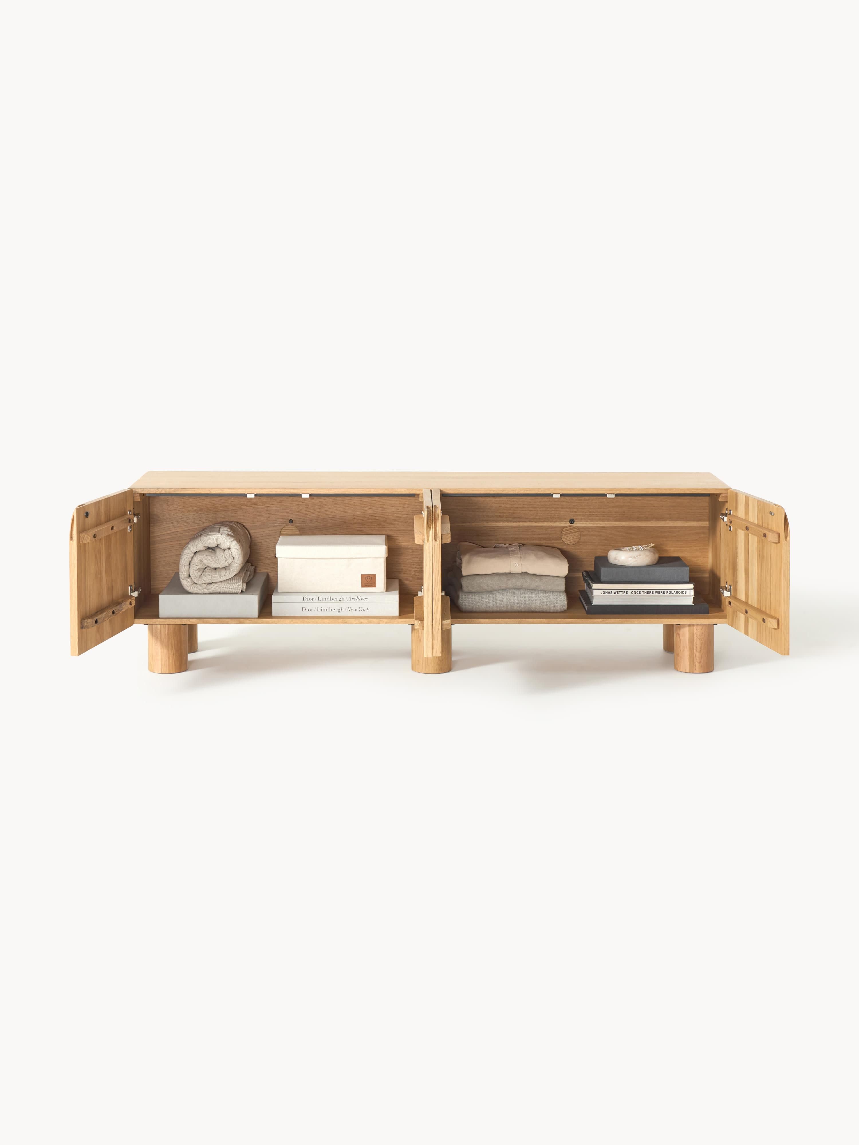 TV-Lowboard Cadi aus Eichenholz